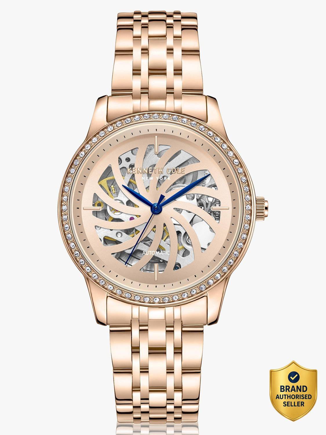 Kenneth Cole Automatic Rose Gold Watch - Image 1