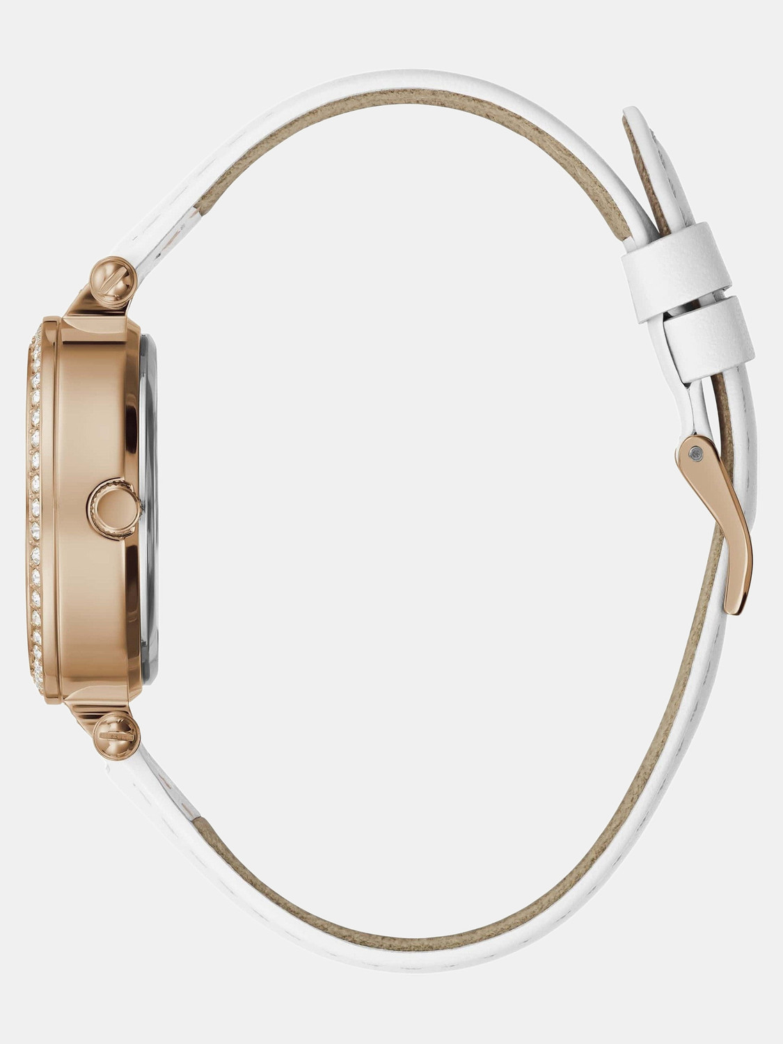 Image of GUESS Guess Analog White Dial Women's Watch GW0382L3 White Dial Analog Watch - For Women