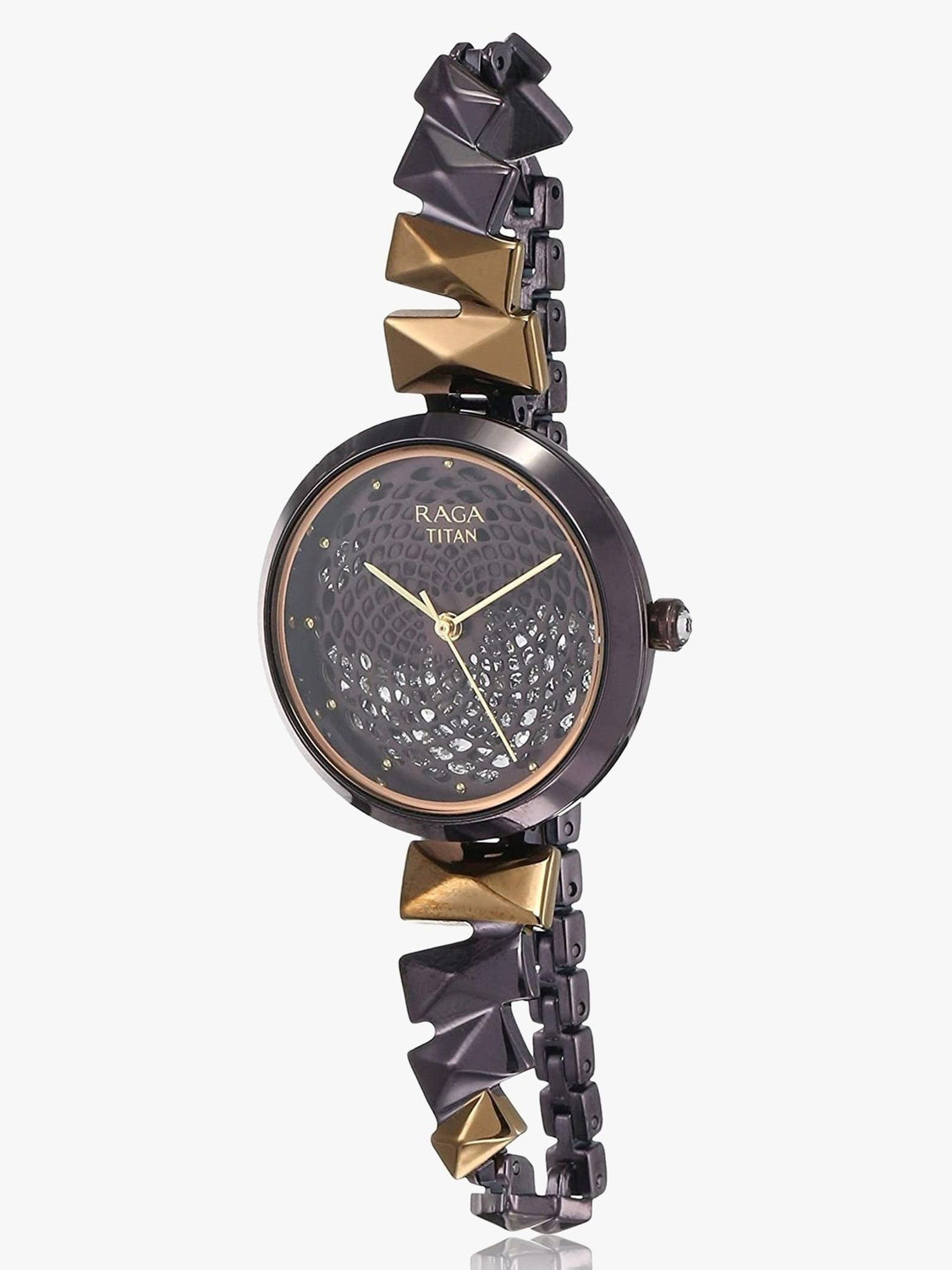 Image of Titan Analog Brown Dial Women's Watch Raga Facets Analog Watch - For Women