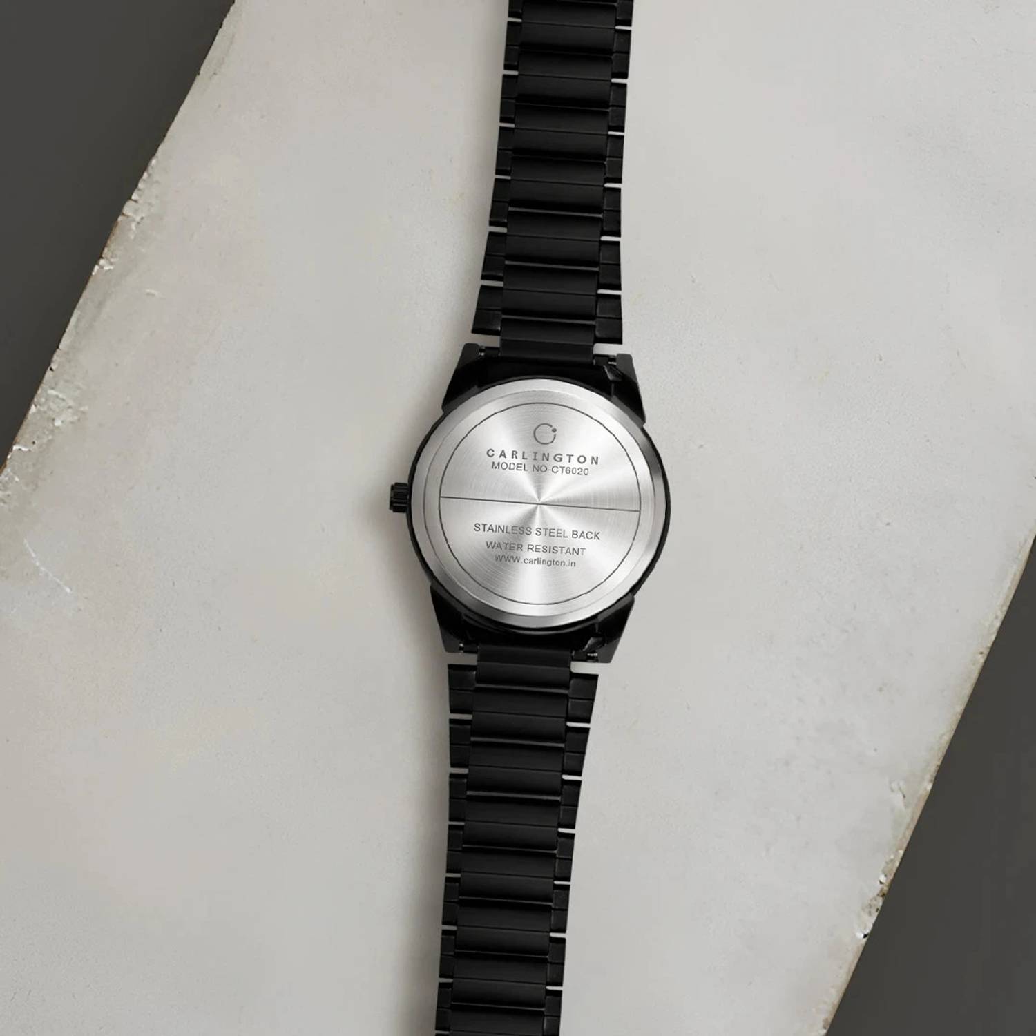 Carlington Premium Self Adjustable Stainless Steel Watch - Men - Image 2