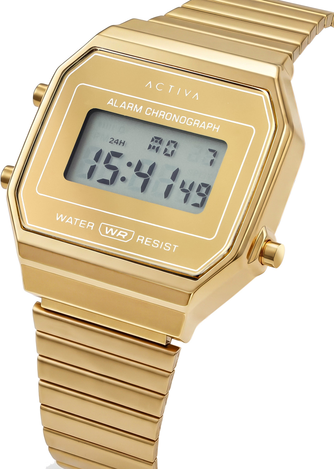 Image of Invicta By Activa Gold Dial Digital Watch - For Men ACWV001