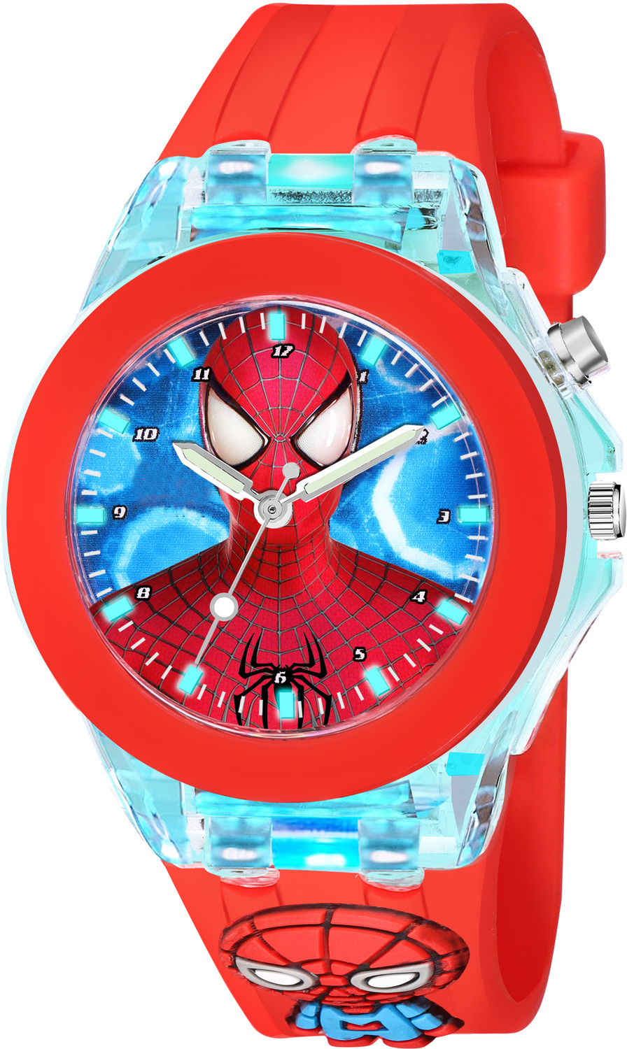 Image of MIVAAN red spiderman Analog Watch - For Boys & Girls