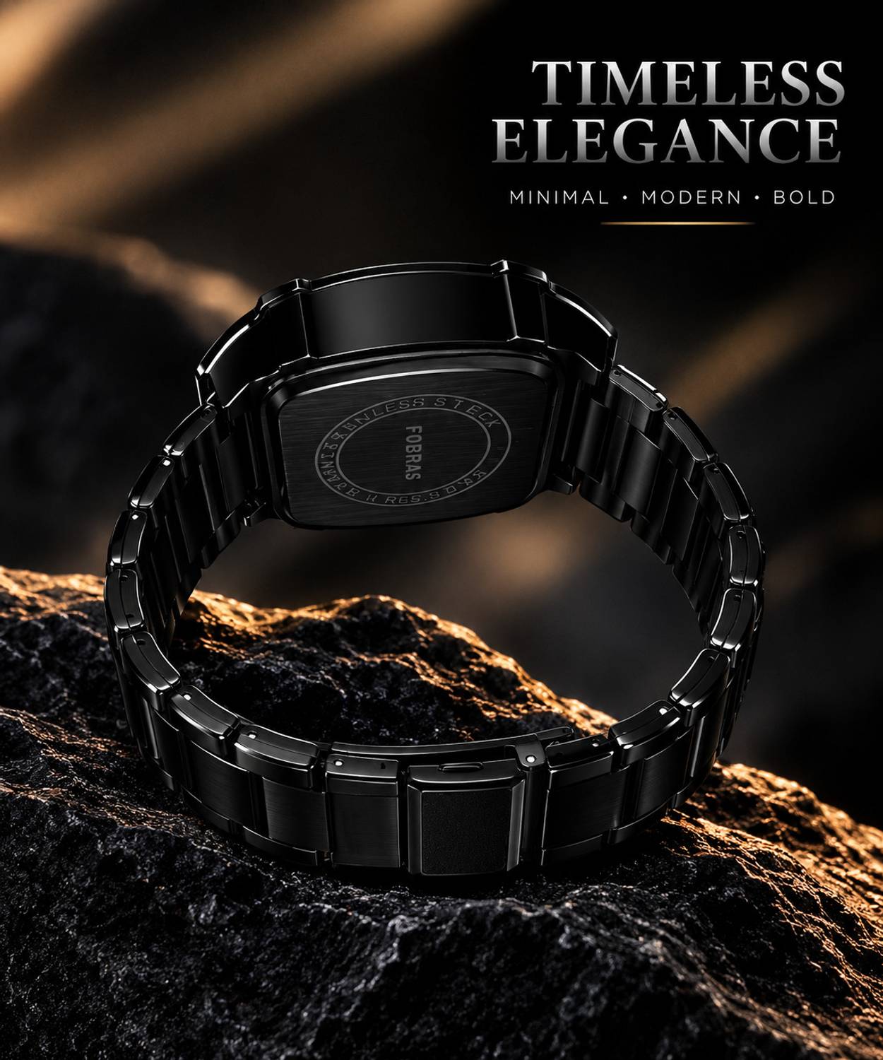 Nexaforce Black White Dial Analog Watch for Men - Image 4