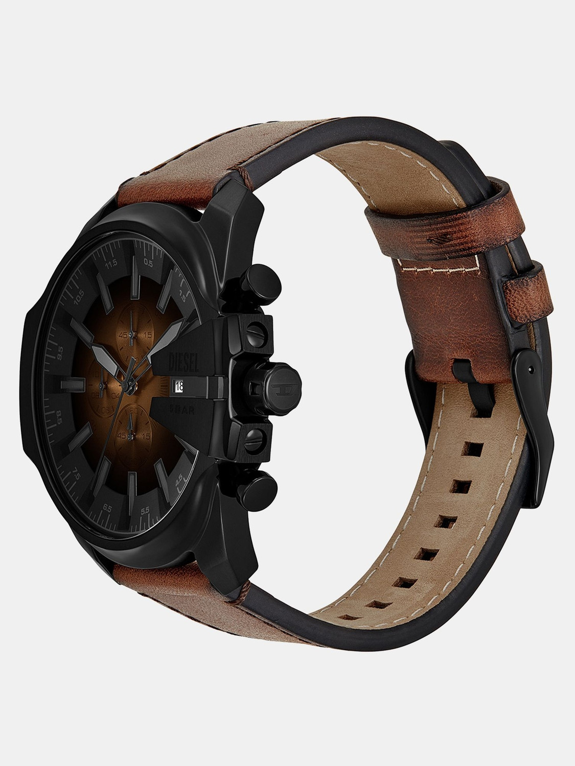 Image of DIESEL Mega Chief Slim Analog Watch - For Men