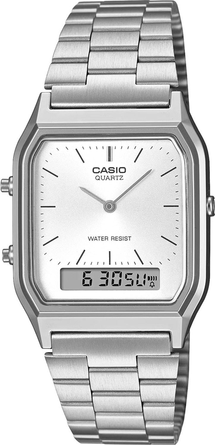 Image of CASIO AQ-230A-7AMQYDF VINTAGE Analog-Digital Watch - For Men & Women