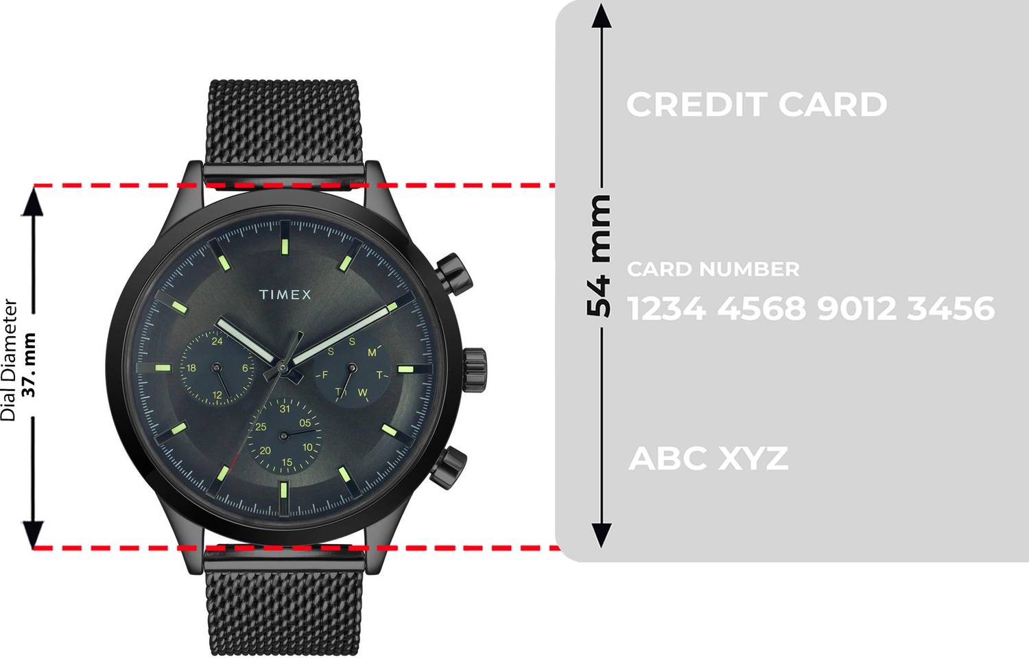 TIMEX 43mm Grey Dial Analog Watch - Image 4