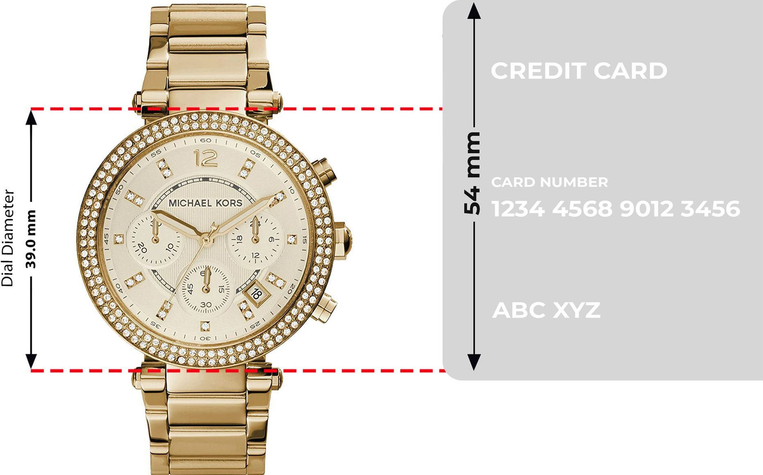Image of MICHAEL KORS PARKER Analog Watch - For Women