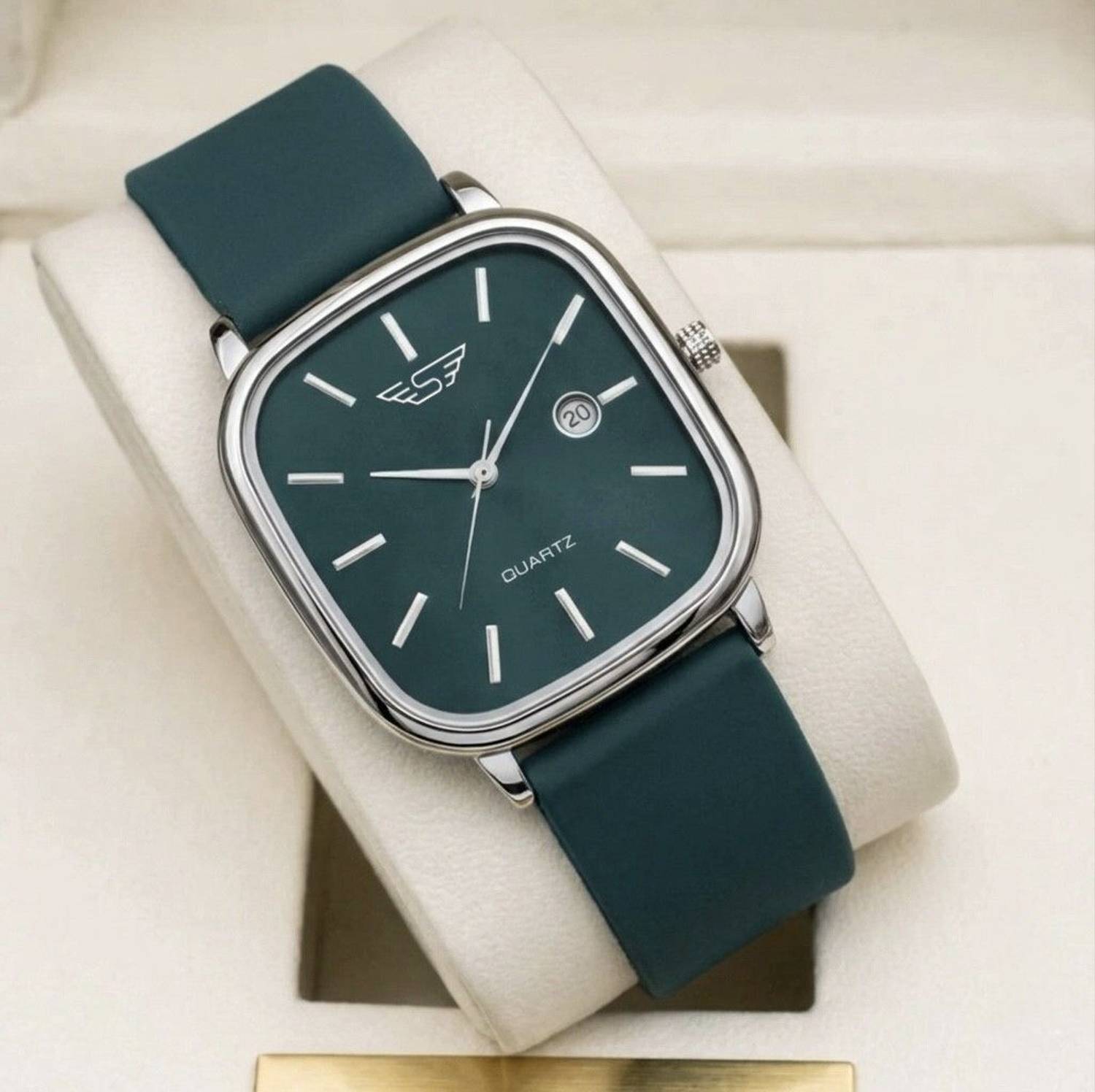 Blue Pearl DD-18 Trendy Rich Look Analog Date Function Working Analog Watch - For Men