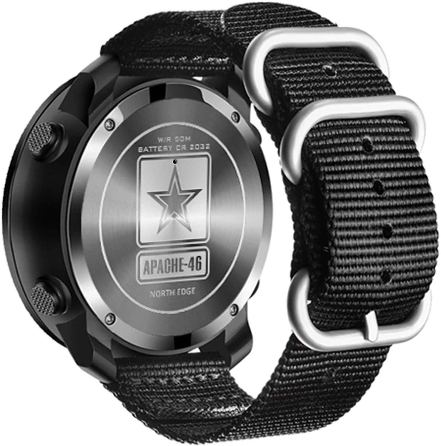 Image of North Edge APACHE AP46 APACHE AP46 Digital Military Series Digital Watch - For Men