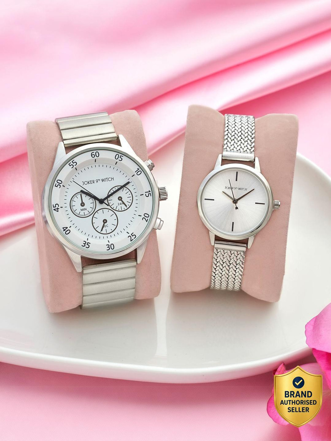 Image of Joker & Witch Ryan & Eva Couple Watches Analog Watch - For Men & Women