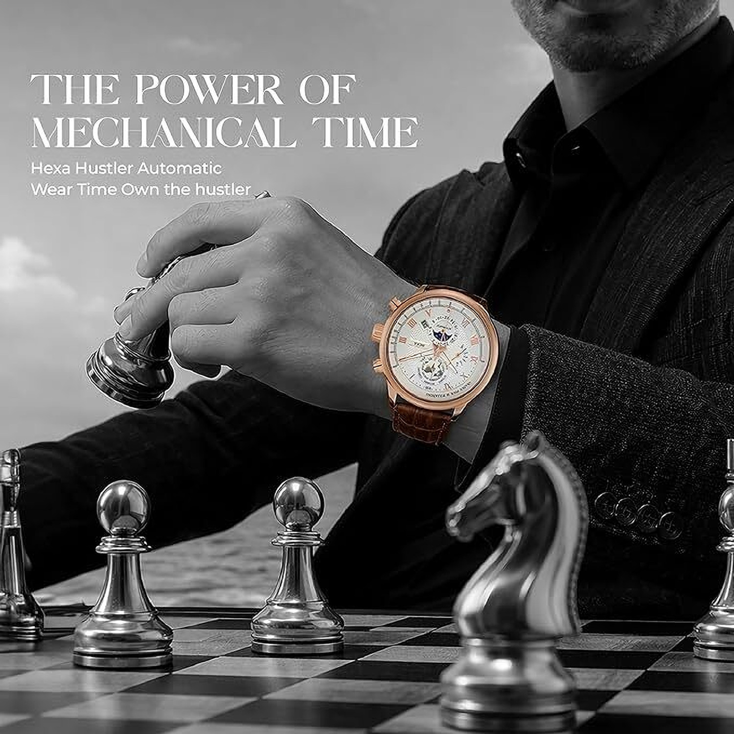 Image of Hexa Analog Watch - For Men