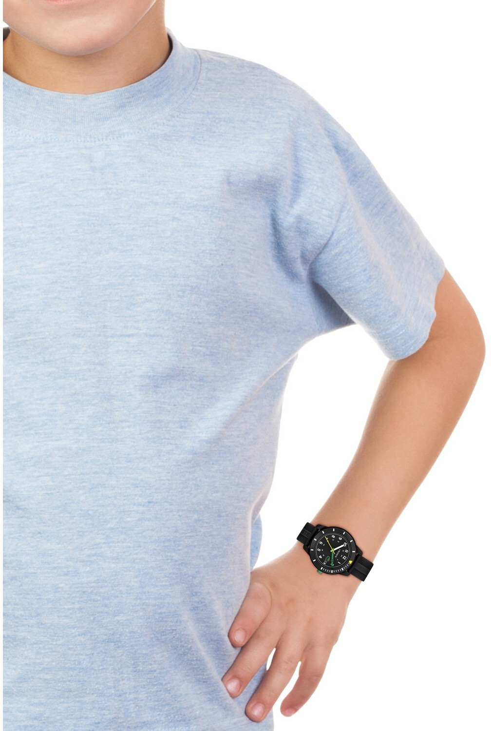 Image of LACOSTE Mini Tennis Lacoste Mini Tennis Qtz Basic Black Round Dial Kids Watch / Analog Watch - For Boys & Girls
