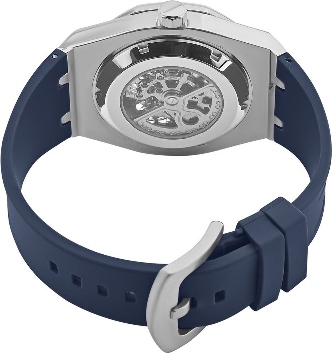 Image of French Connection Blue Sunray Dial | Men's Blue Automatic Watch Analog Watch - For Men