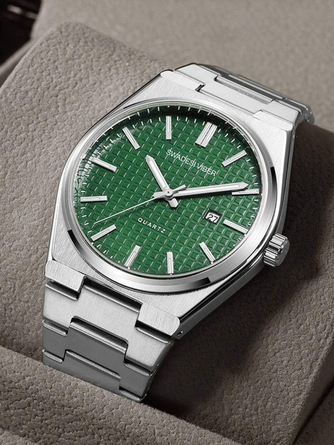 SWADESI VIBER SV216 Elite Stainless Analog Watch - Men - Image 4