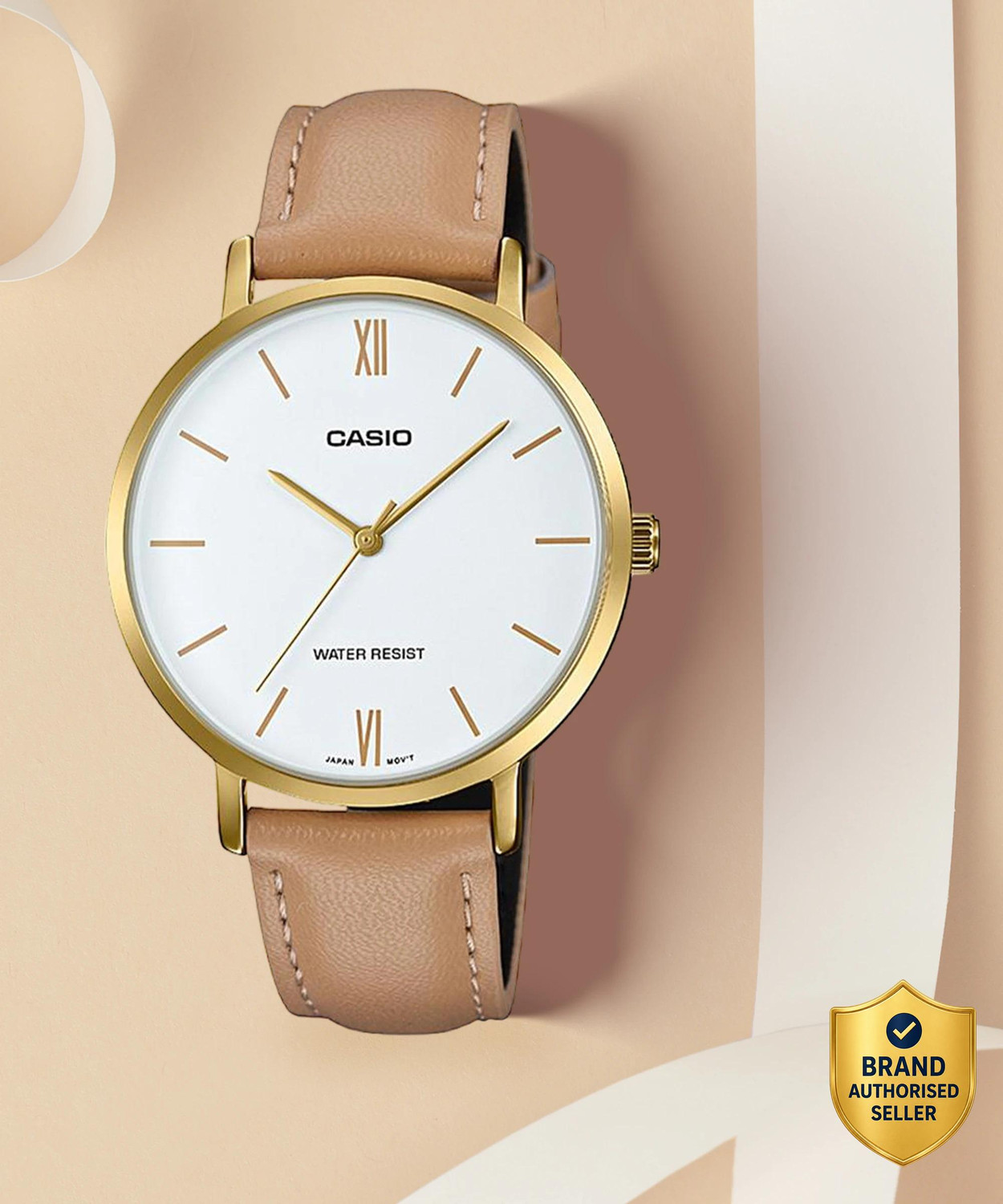CASIO LTP-VT01GL-7BUDF LTP-VT01 Analog Watch  - For Women