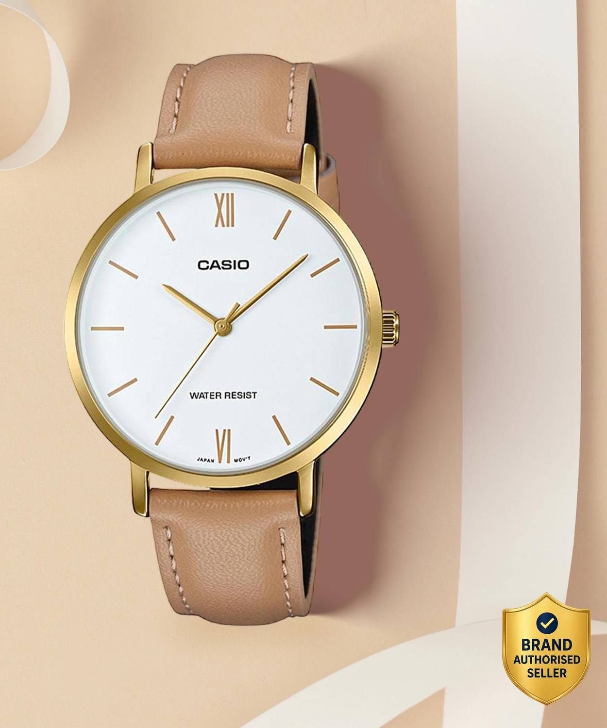 CASIO LTP-VT01GL-7BUDF LTP-VT01 Analog Watch - For Women