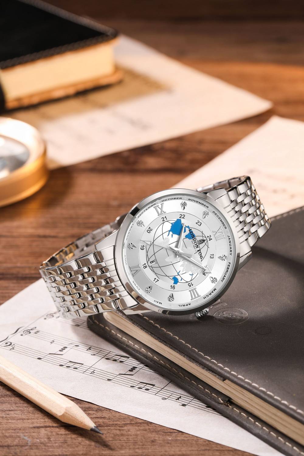 London Fog Silver Dial Men's Watch - Image 4