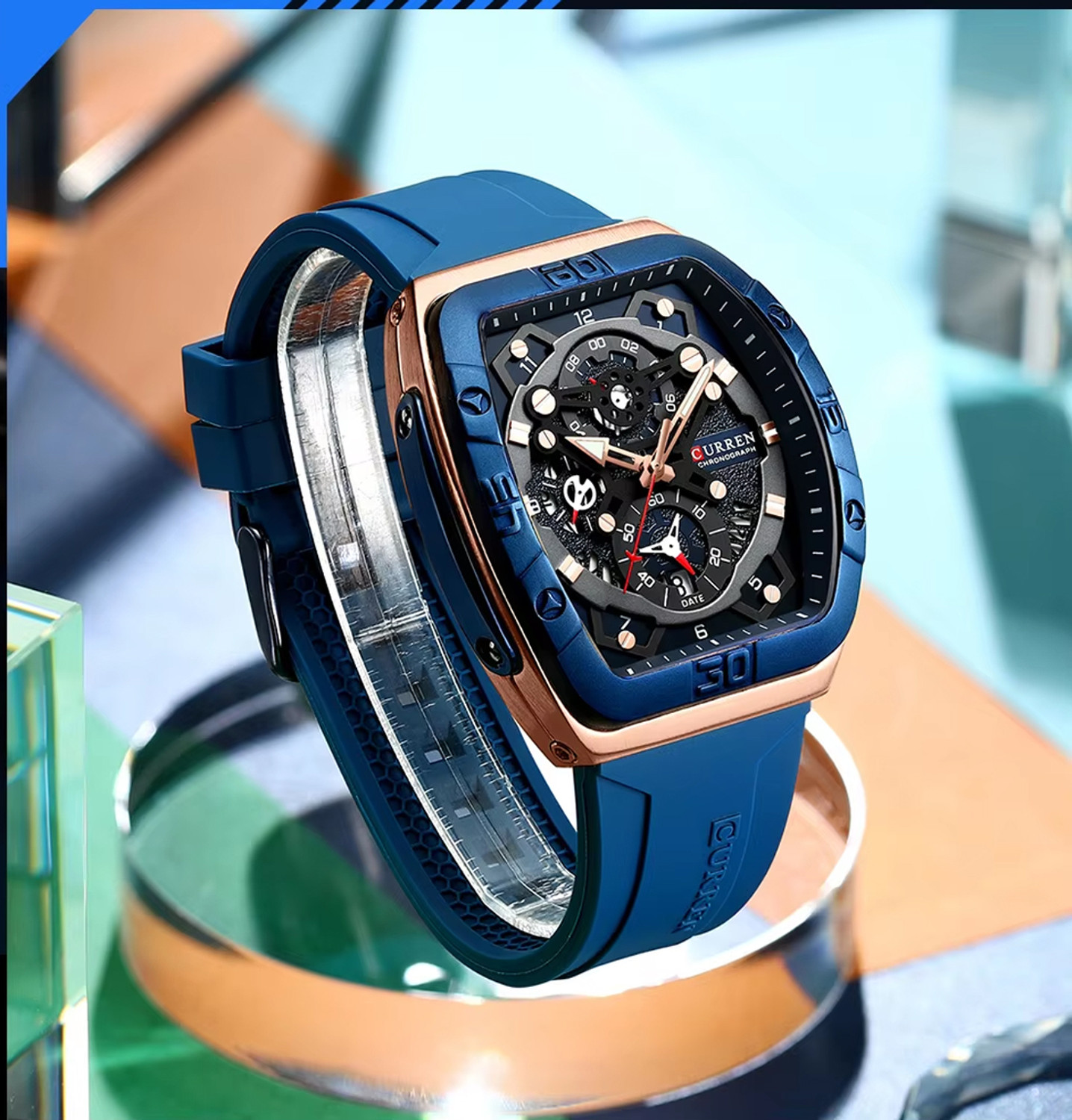 Image of Curren Curren 8443 Curren Series Analog Watch - For Men