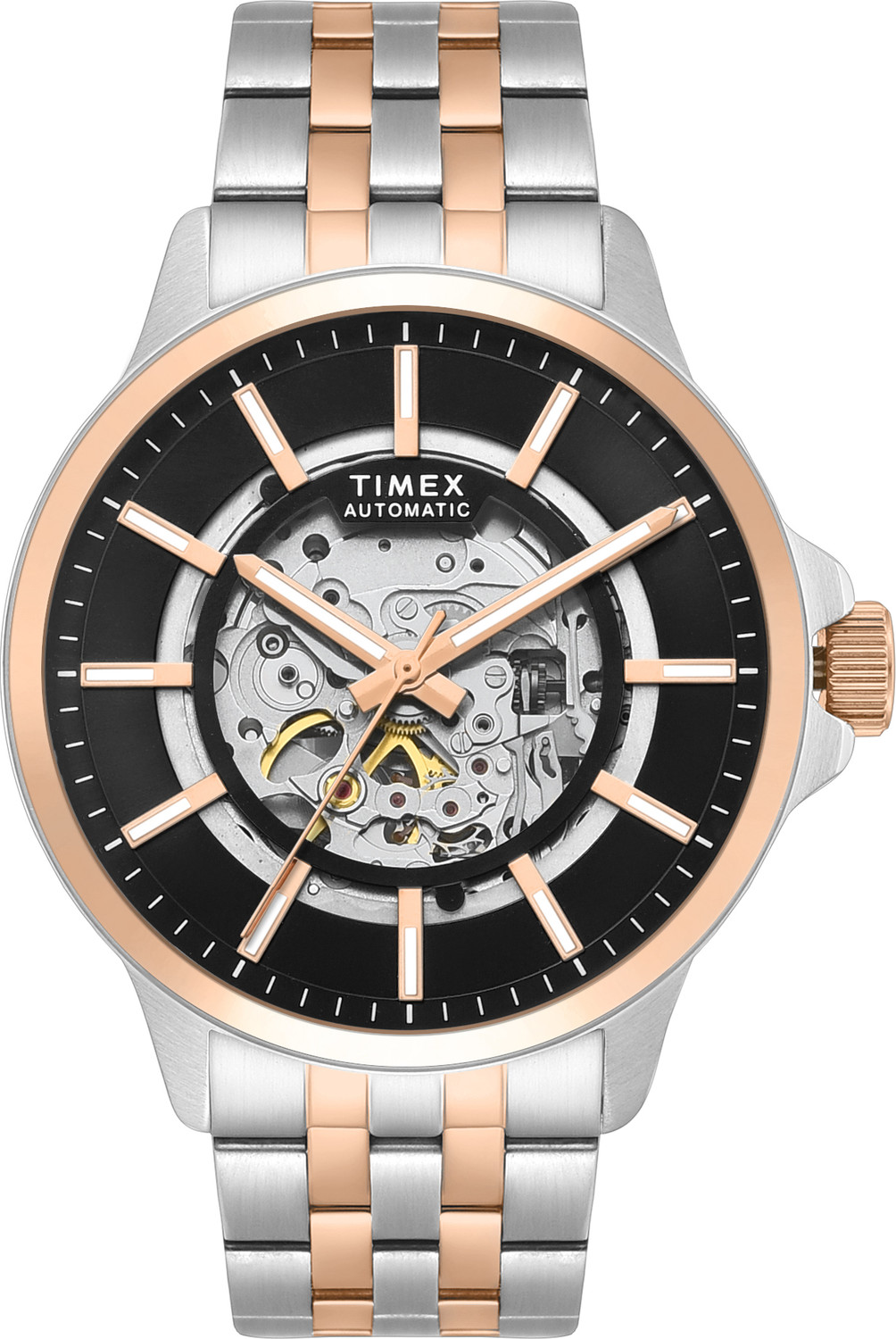 Image of TIMEX Automatic, Black Dial Analog Watch - For Men