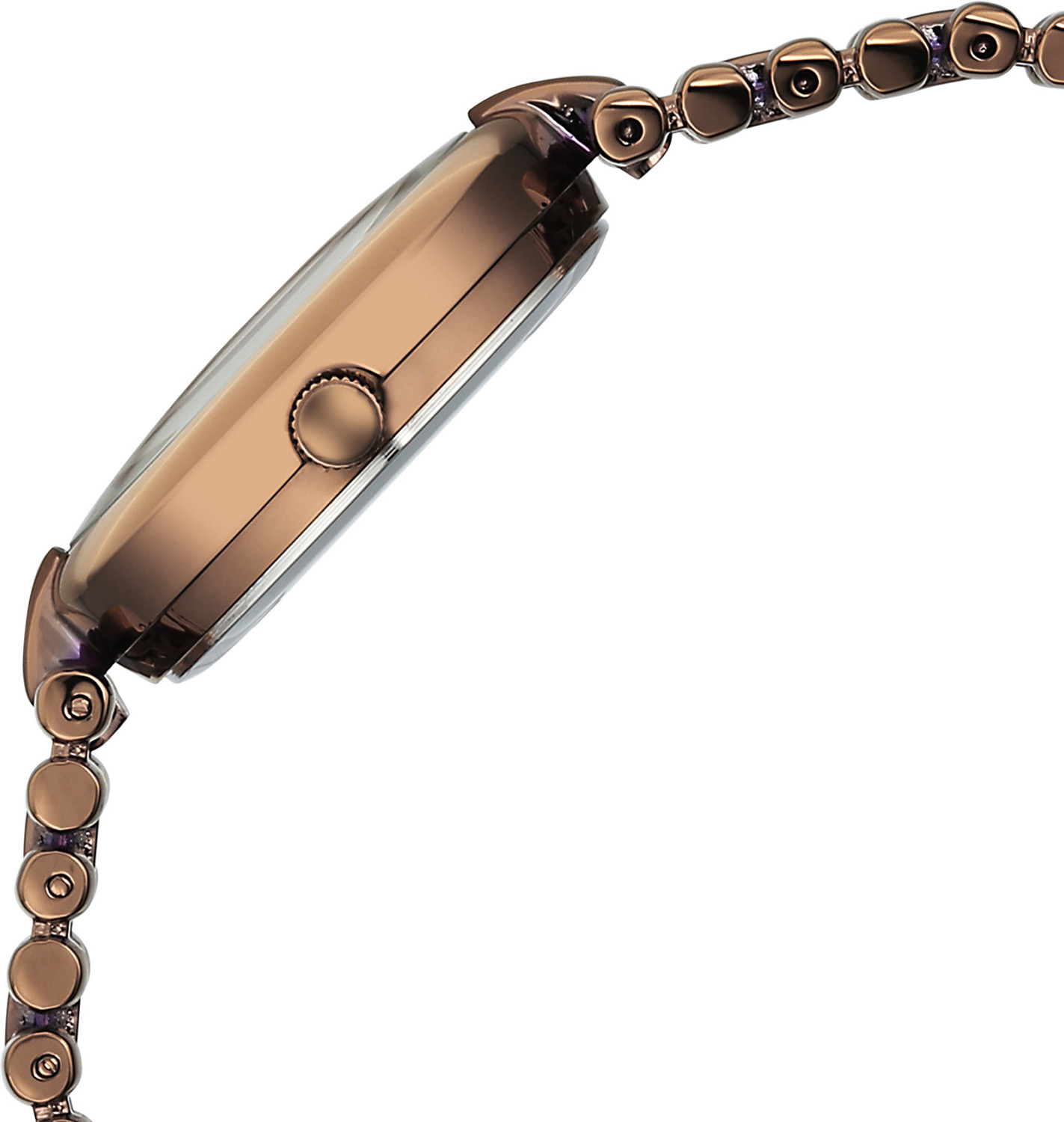 Image of Fastrack Fastrack Vyb Charmer Fastrack Vyb Charmer Quartz Coffee Brown Dial Coffee Brown Alloy Strap Analog Watch - For Women