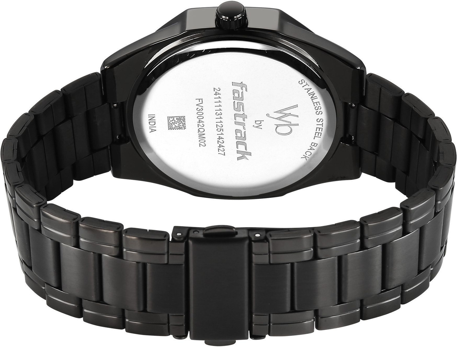Image of Fastrack Vyb Quest Fastrack Vyb Quest Quartz Green Dial Grey Strap Analog Watch - For Men