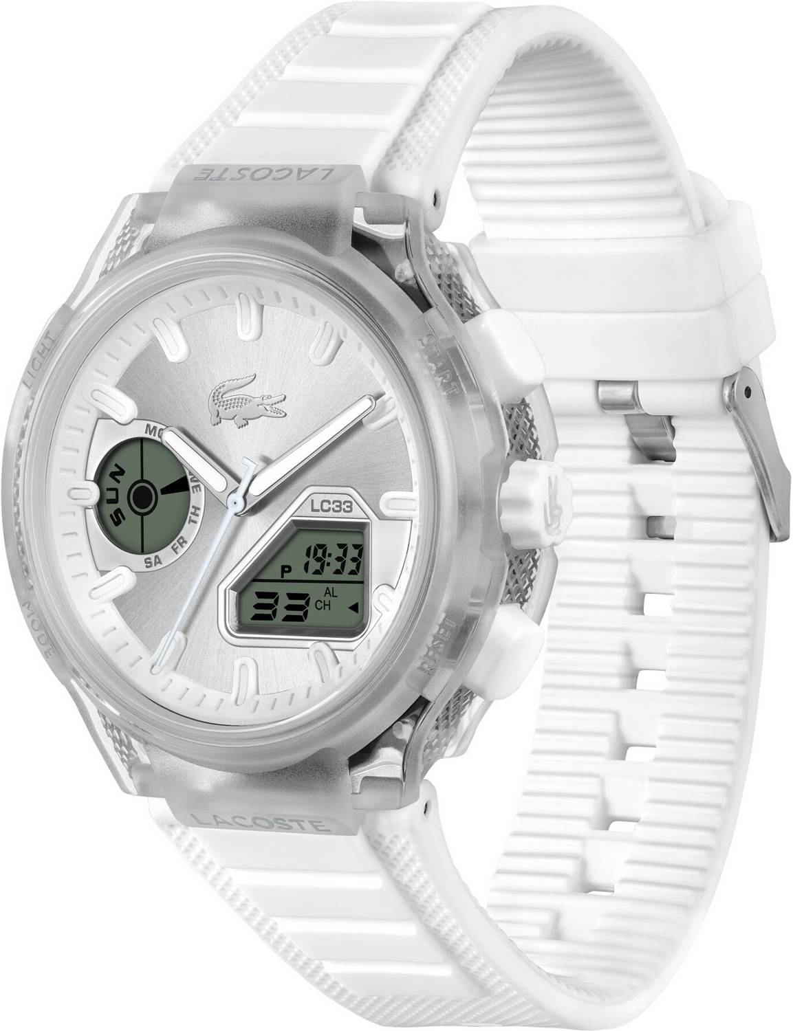 Lacoste LC33 Qtz Basic Silver Men's Watch - Image 2