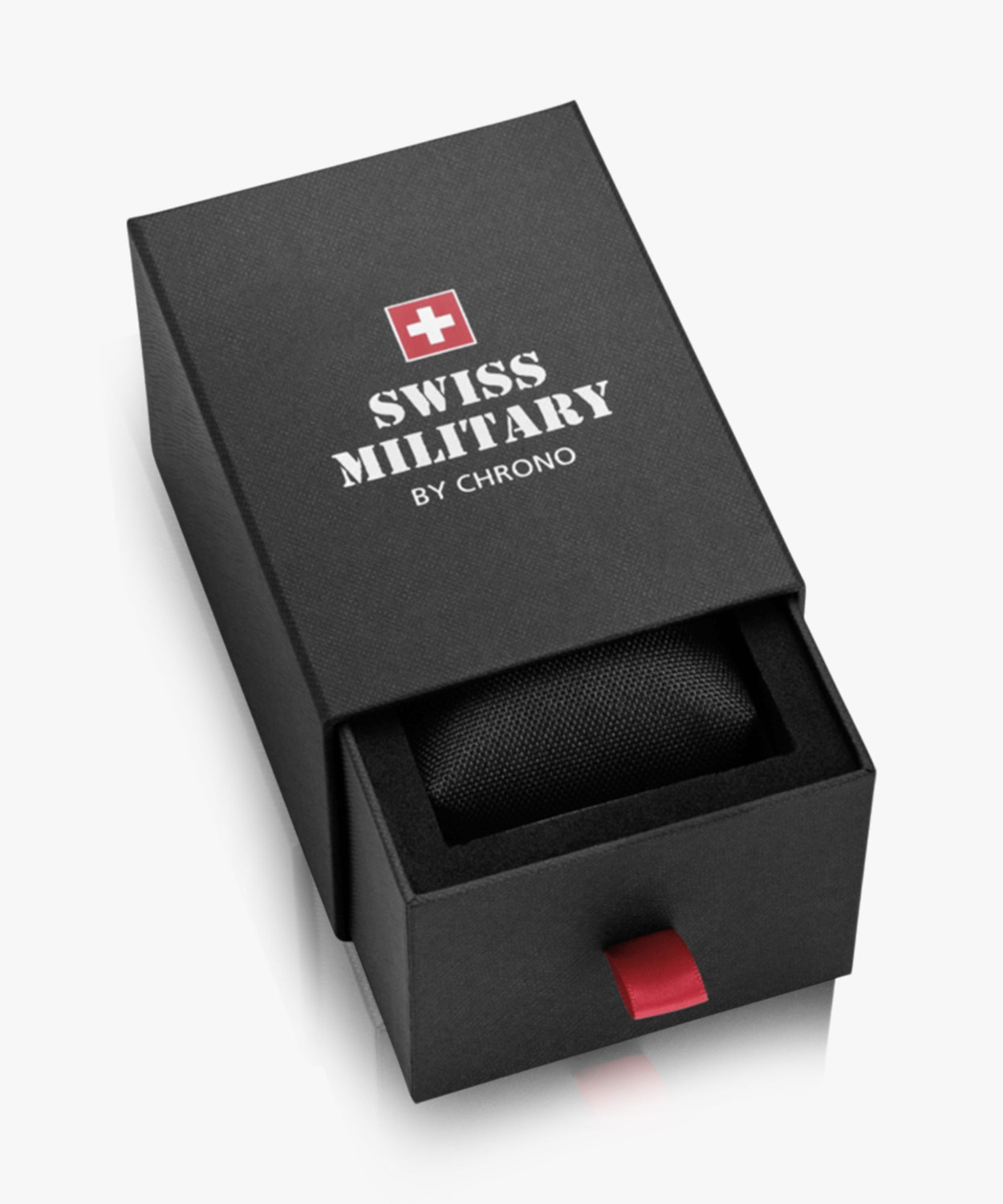 Image of Swiss Military by Chrono SM30200.16 Swiss Made Black Dial Analog Watch - For Men