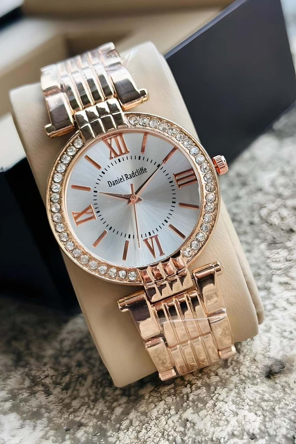 Image of Daniel Radcliffe DRW009 Women Atractive Rose Gold and Silver Color Luxury Trending Watch Analog Watch - For Women