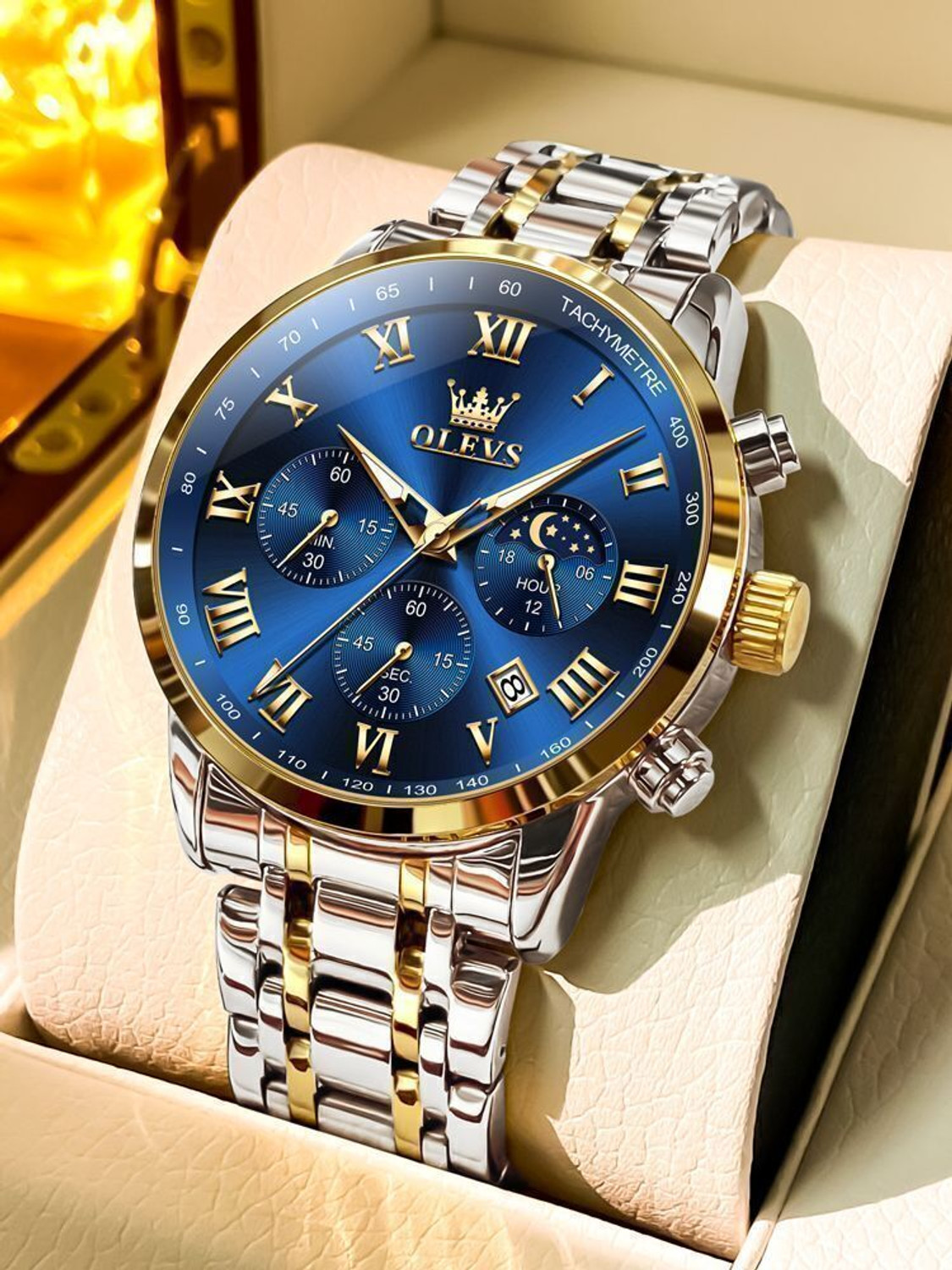 Image of OLEVS Analog Watch - For Men