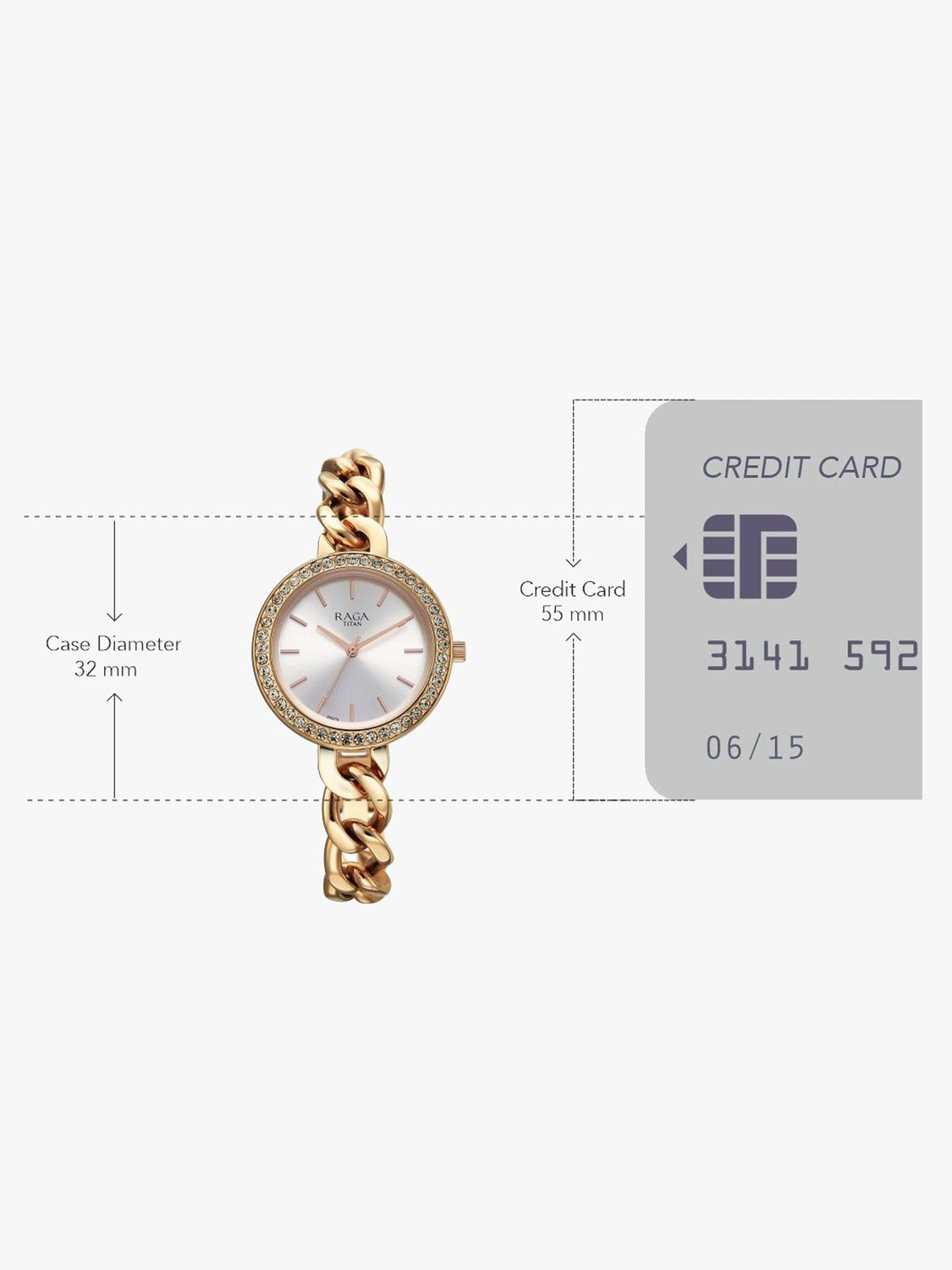 Image of Titan Raga Showstopper 3.0 Raga Analog Watch - For Women