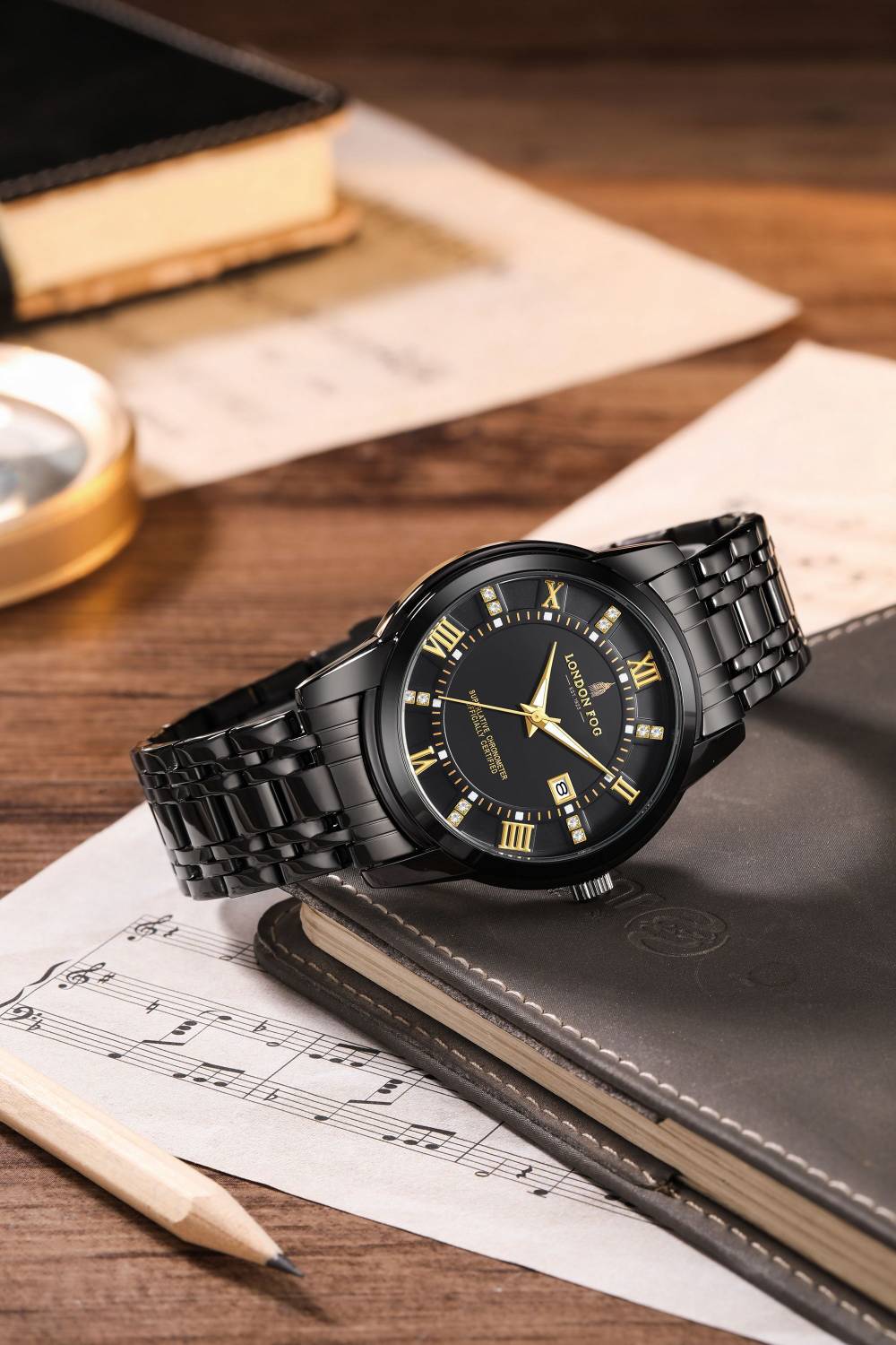 London Fog Black Dial Men's Watch - Image 4