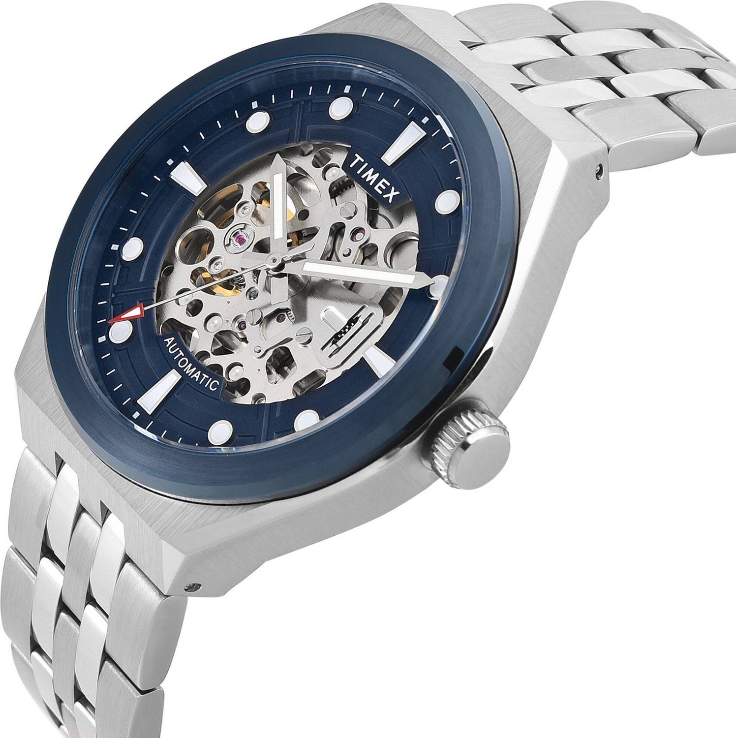TIMEX Automatic Blue Dial Men's Watch - Image 4