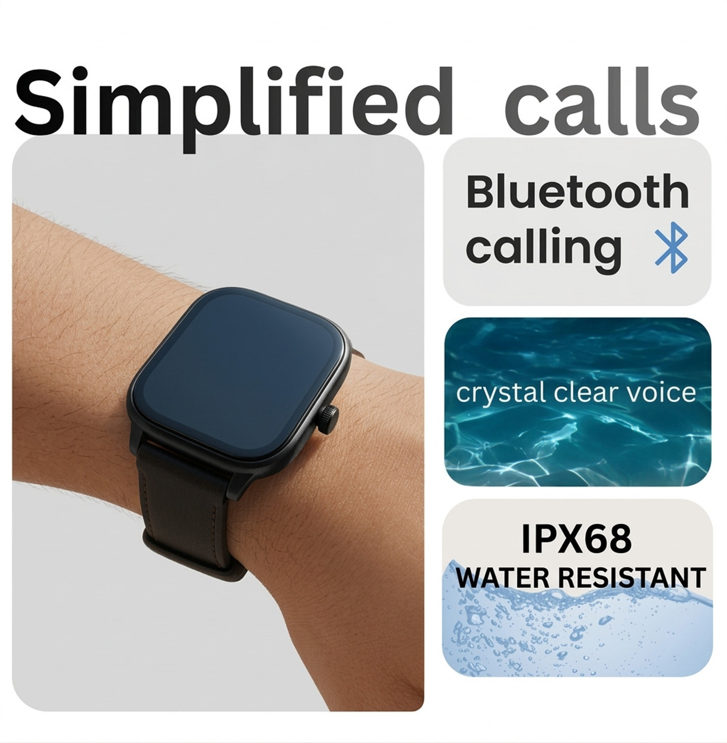 Image of TECHIO H9 PRO MAX SMART WATCH. Smartwatch