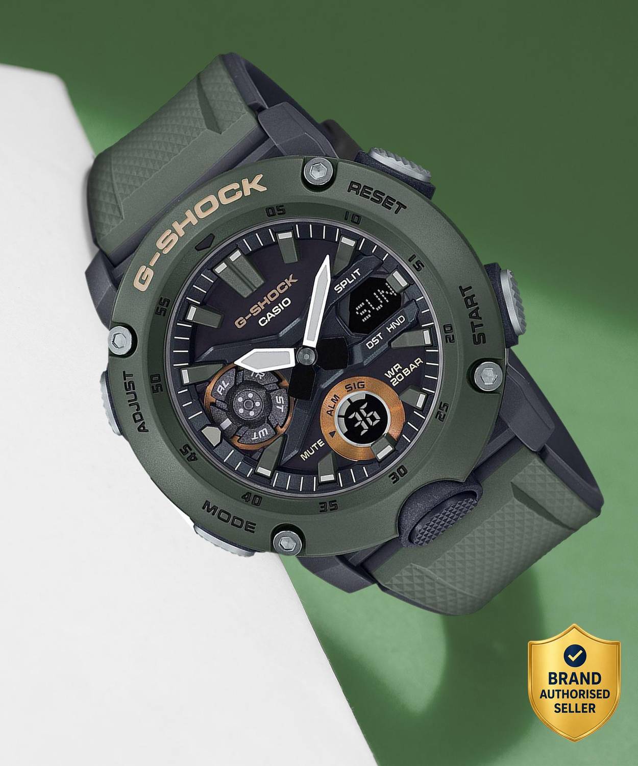 CASIO G-Shock G-Shock ( GA-2000-3ADR ) Analog-Digital Watch - For