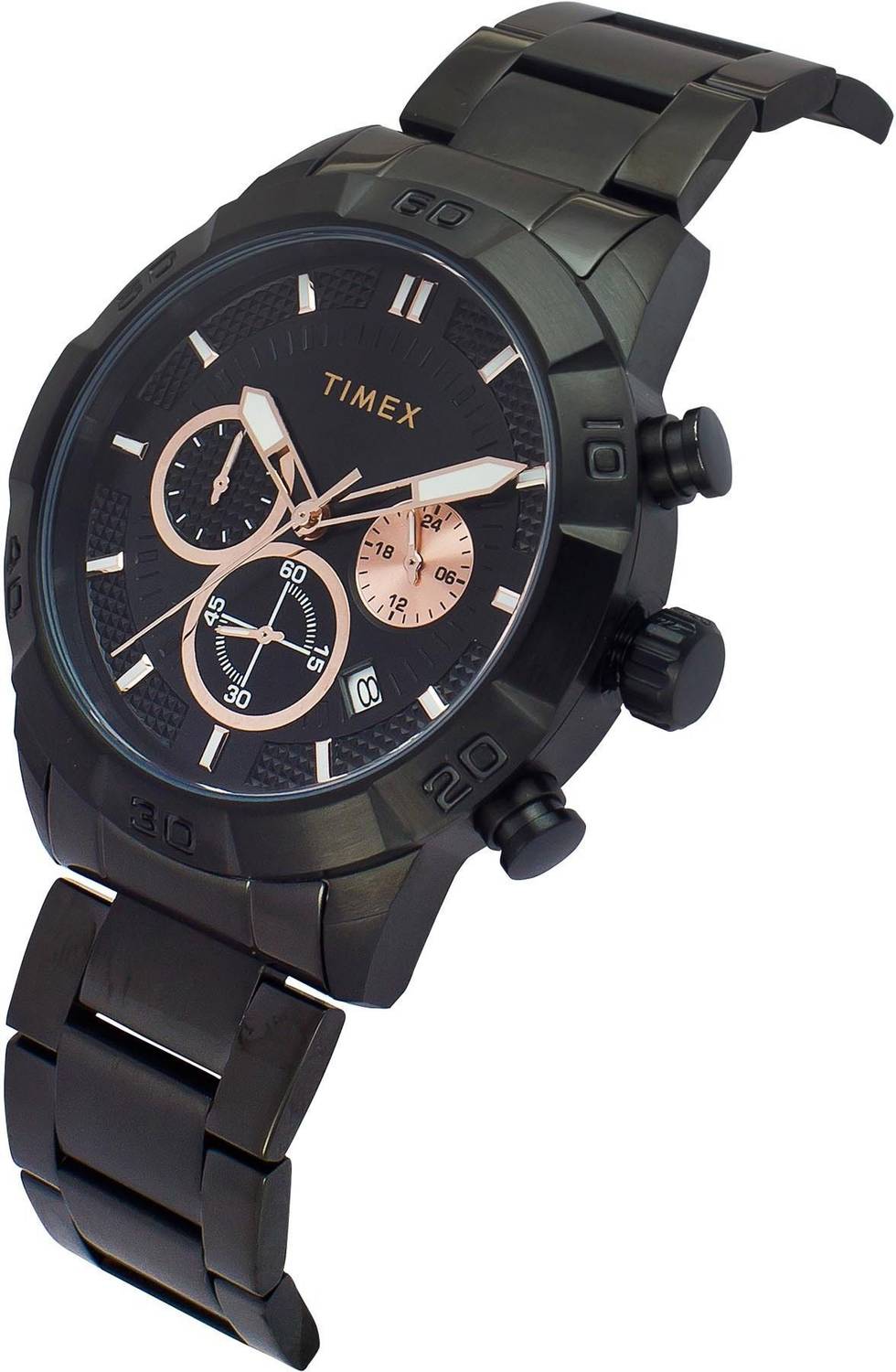 TIMEX Chronograph Black Dial Analog Watch - Men - Image 4