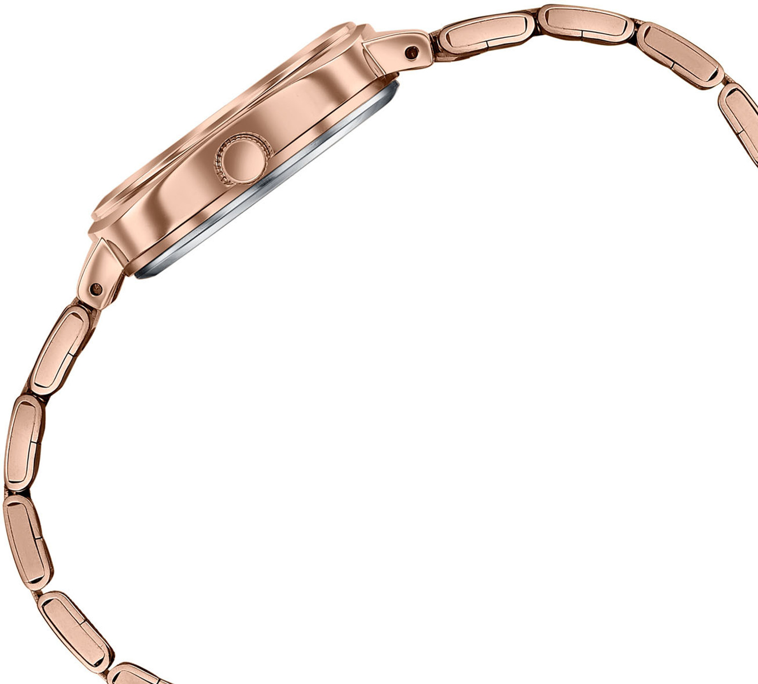 Image of SONATA Poze Drop 9.1 Poze 9 Quartz Pink Dial IPG Strap Analog Watch - For Women