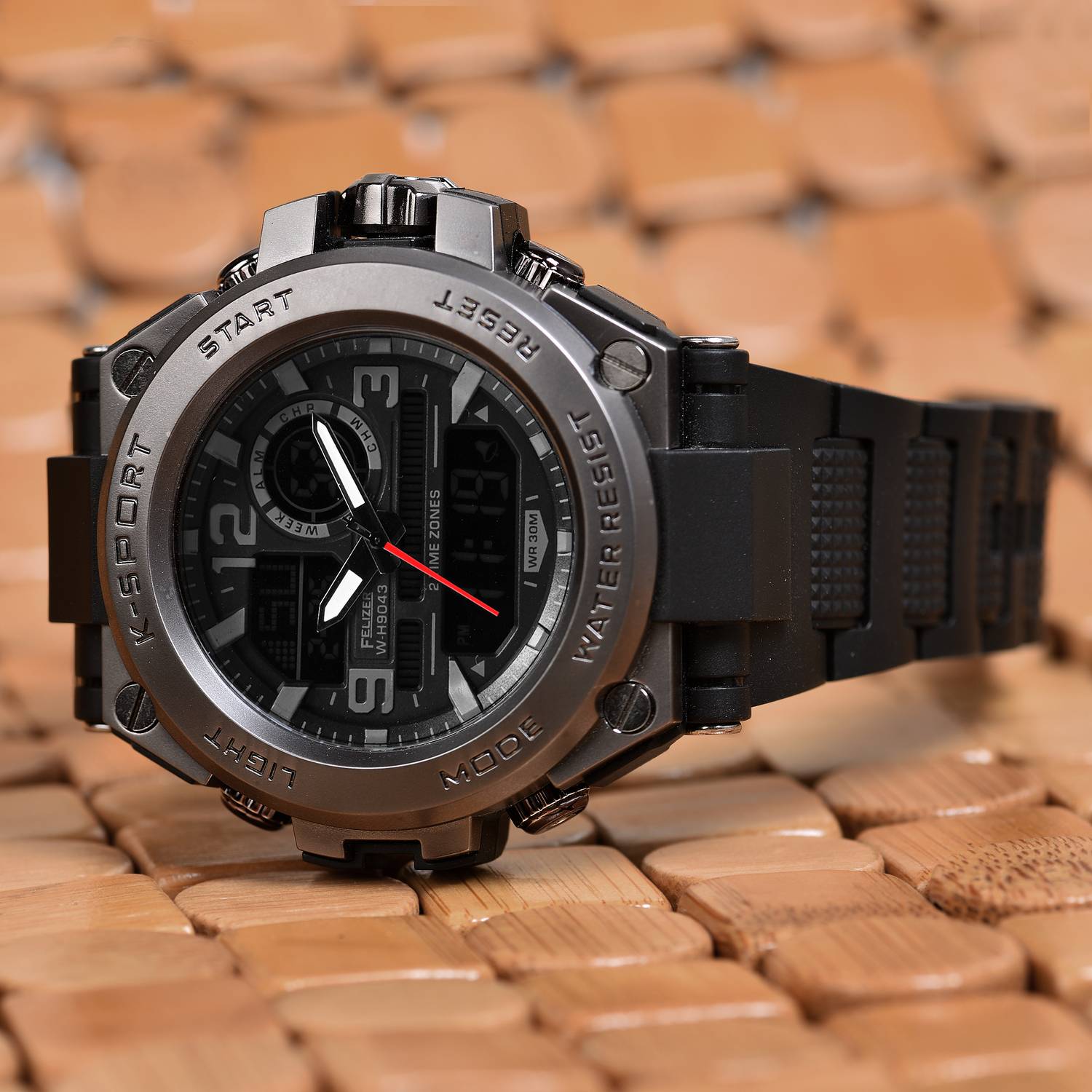 Felizer 9043 Analog-Digital Men's Watch - Image 1