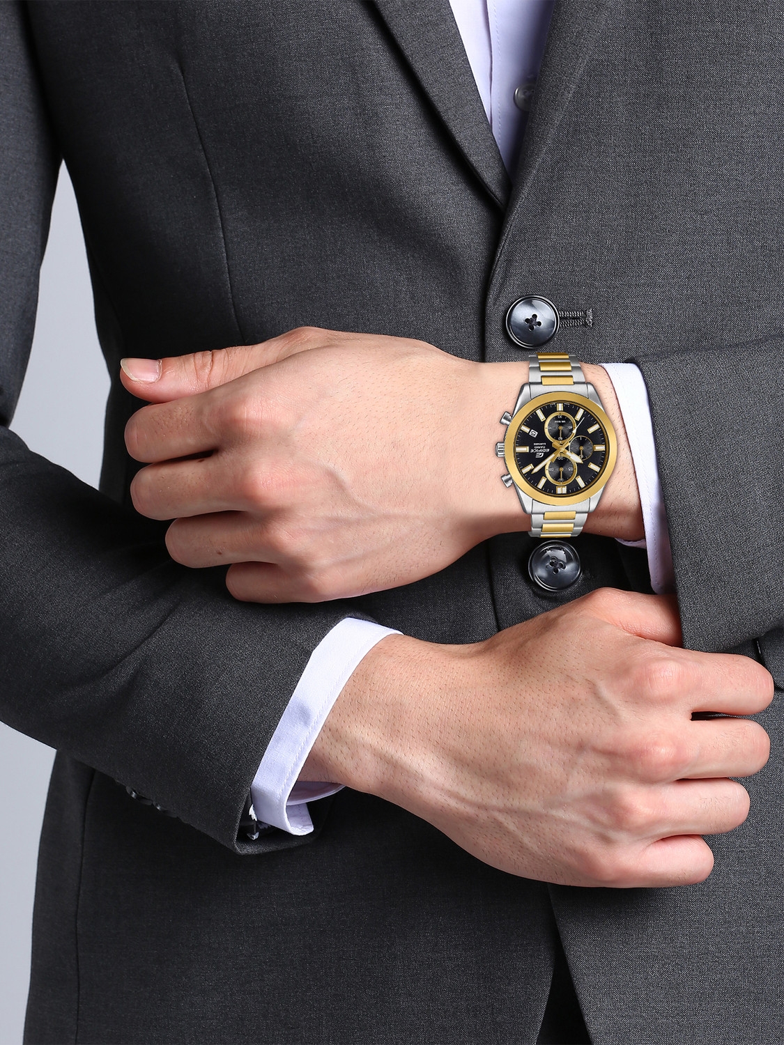 Image of CASIO EFB-710SG-1AVUDF EDIFICE Analog Watch - For Men