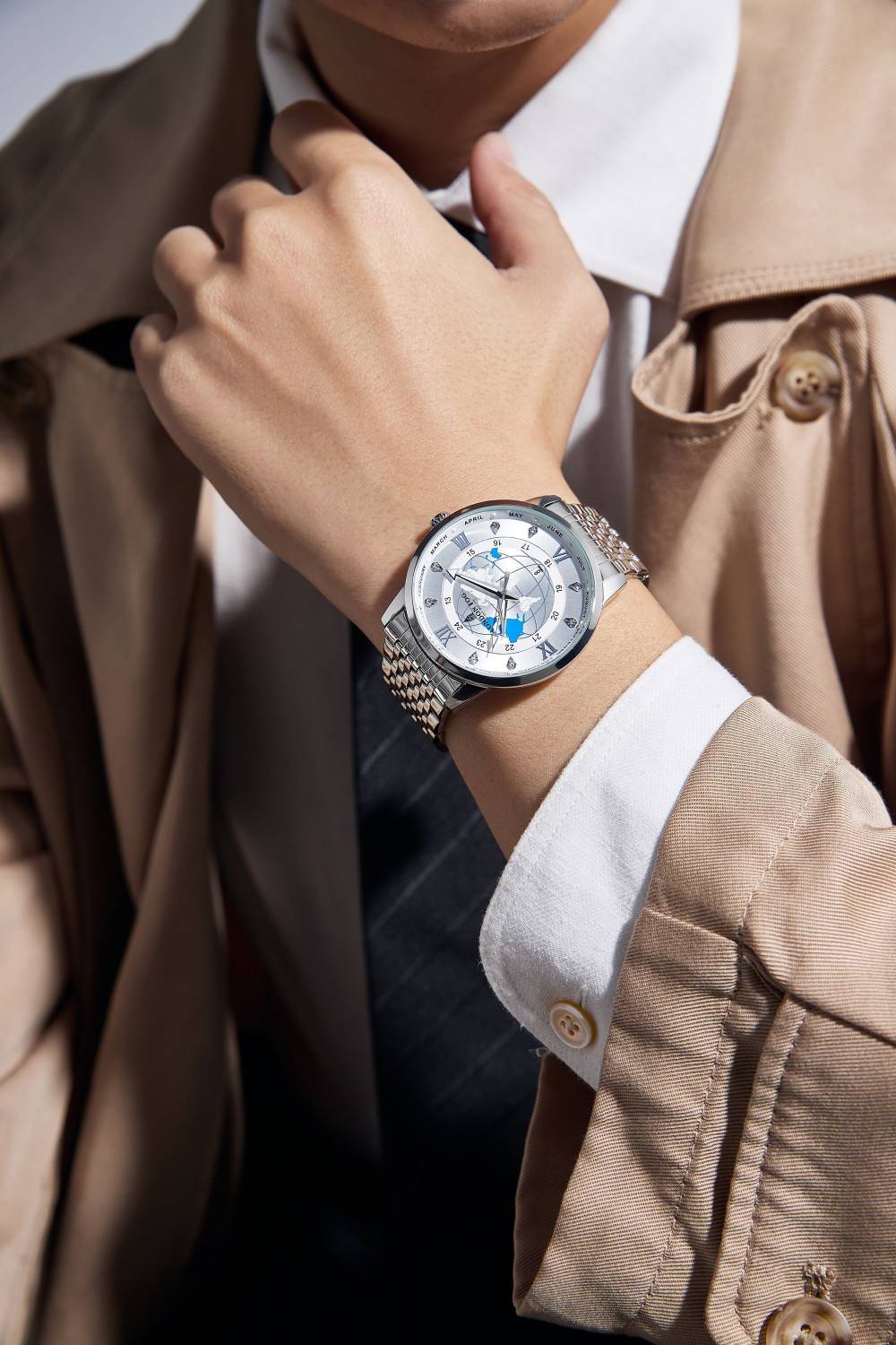 London Fog Silver Dial Men's Watch - Image 2