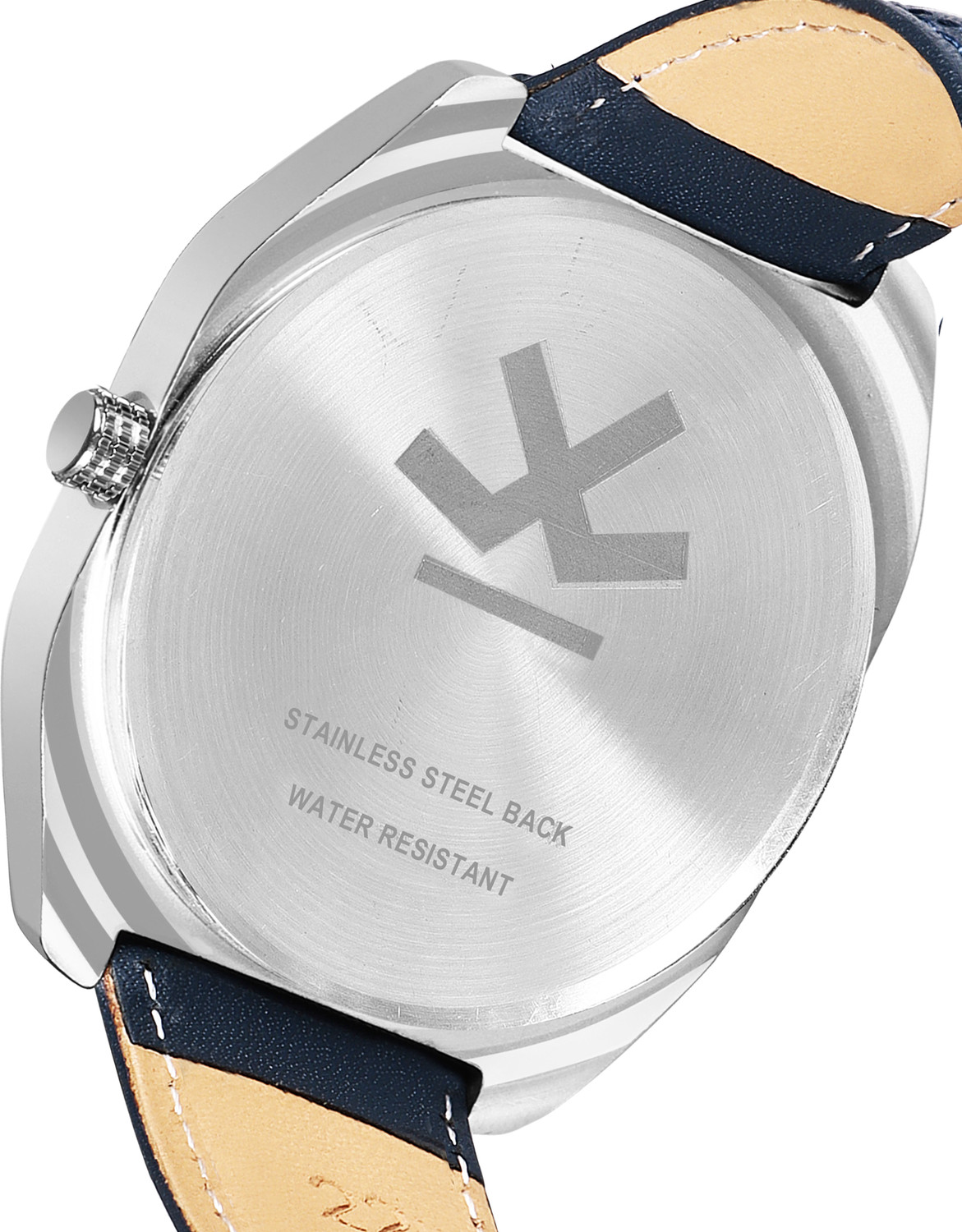 Image of WROGN WR-6602-Blue Big Dial Analog Watch - For Men