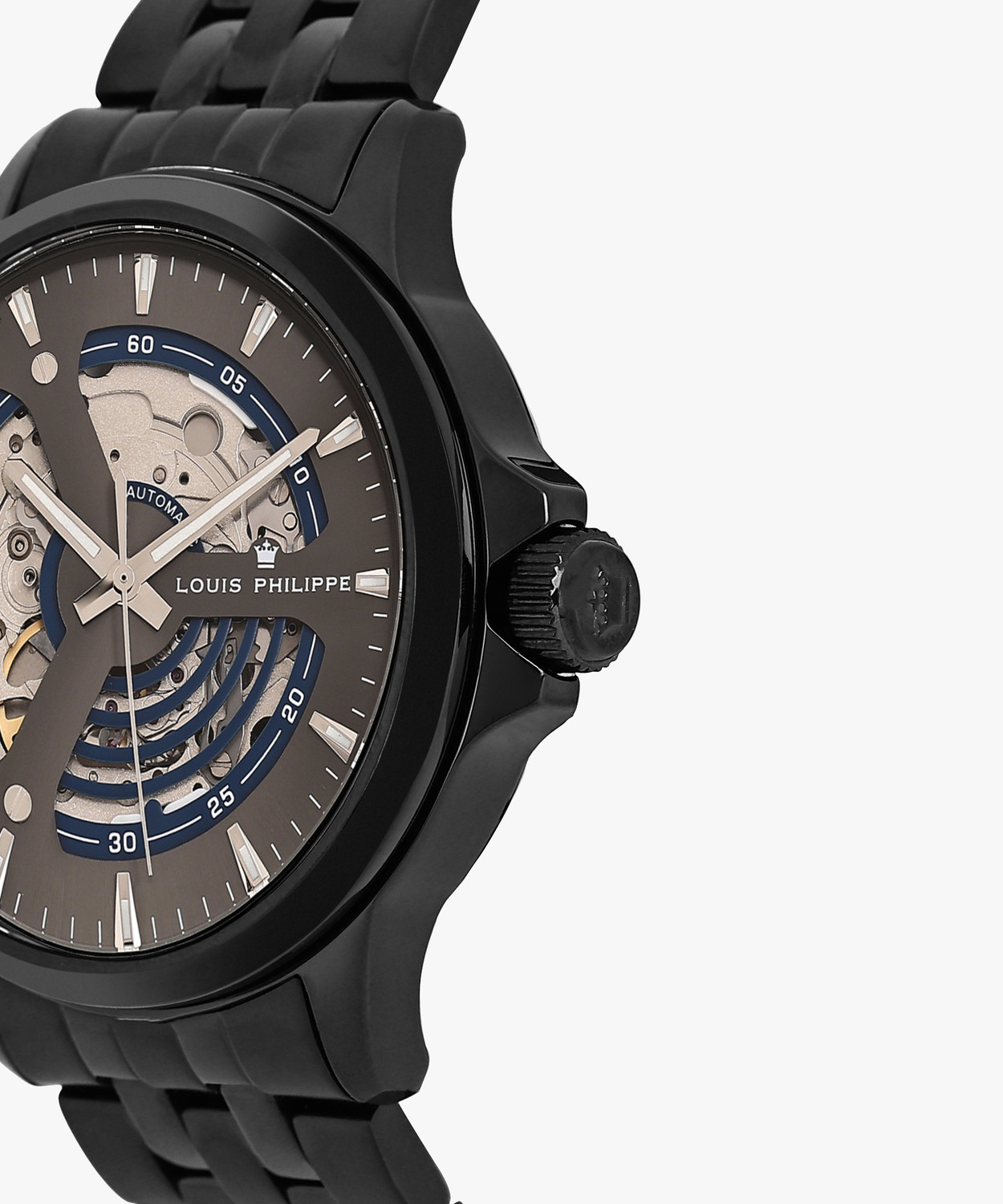 Image of Louis Philippe Automatic Grey Dial Analog Watch Analog Watch - For Men