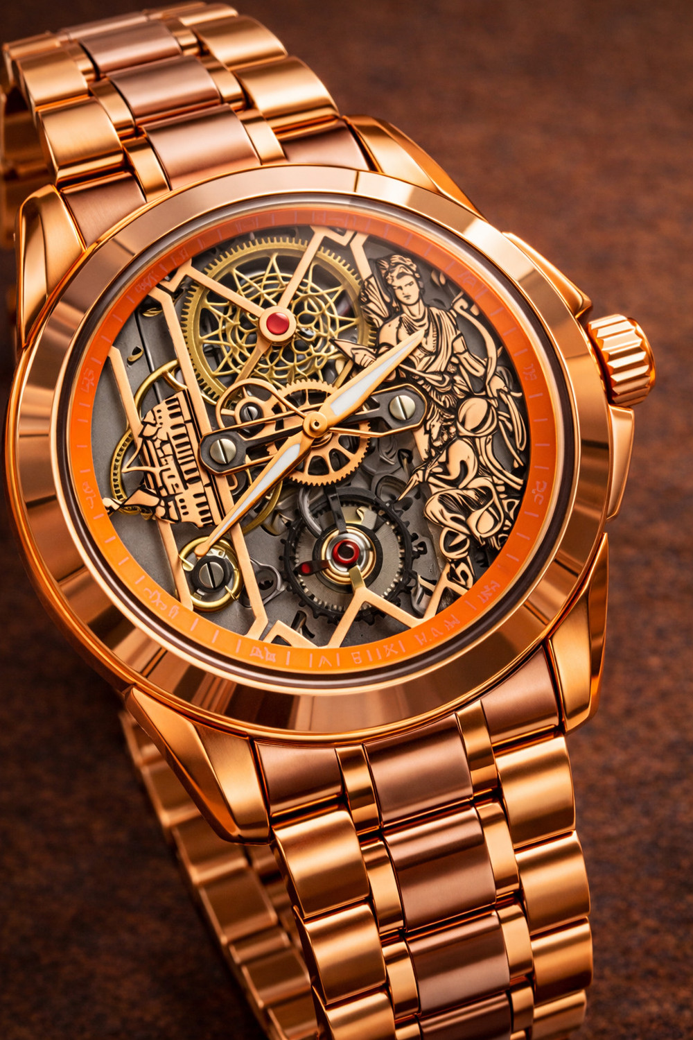 Image of YARA Trending For Men Jai Shree Ram Watch 45855 Analog Watch - For Men