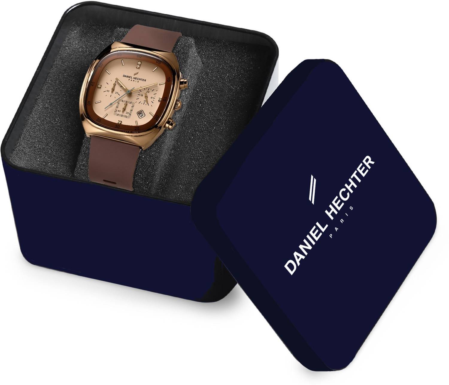 Daniel Hechter Paris Bercy Beige Watch - Image 5
