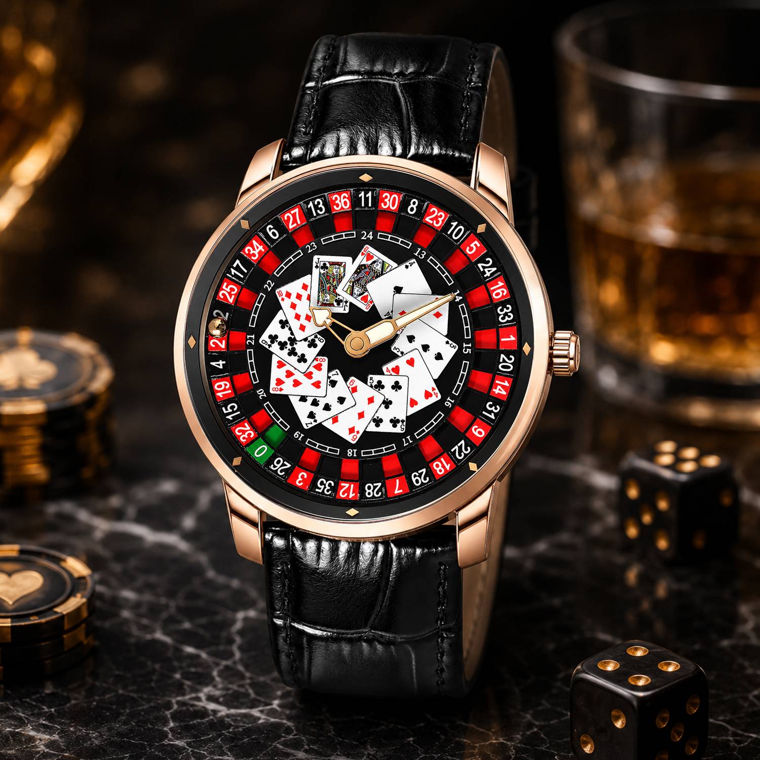 AB Collection AB-8006 Casino Roulette Watch - Image 5