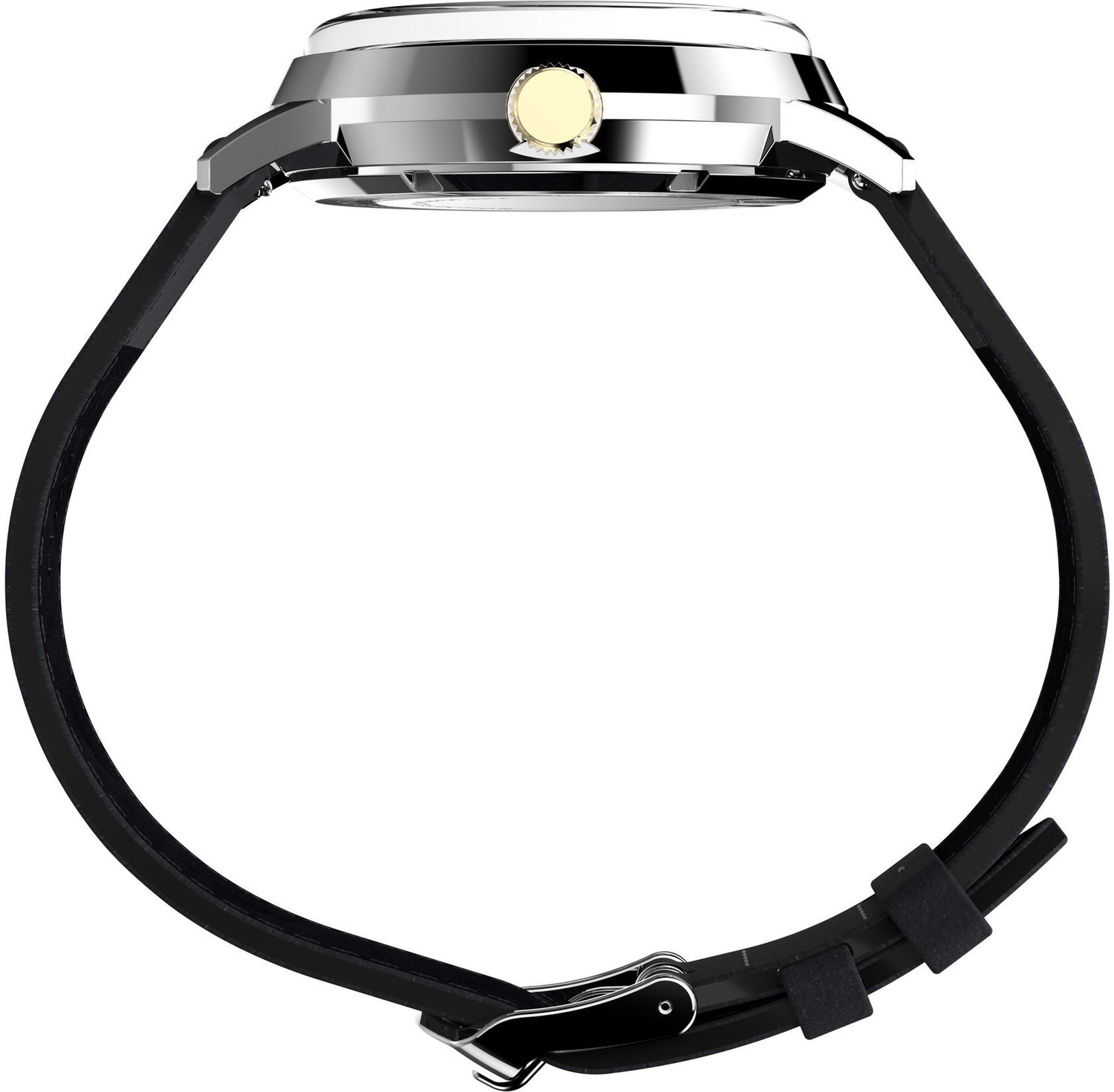 Image of TIMEX TWEG26711 Marlin Round 42mm Black Dial Analog Watch - For Men
