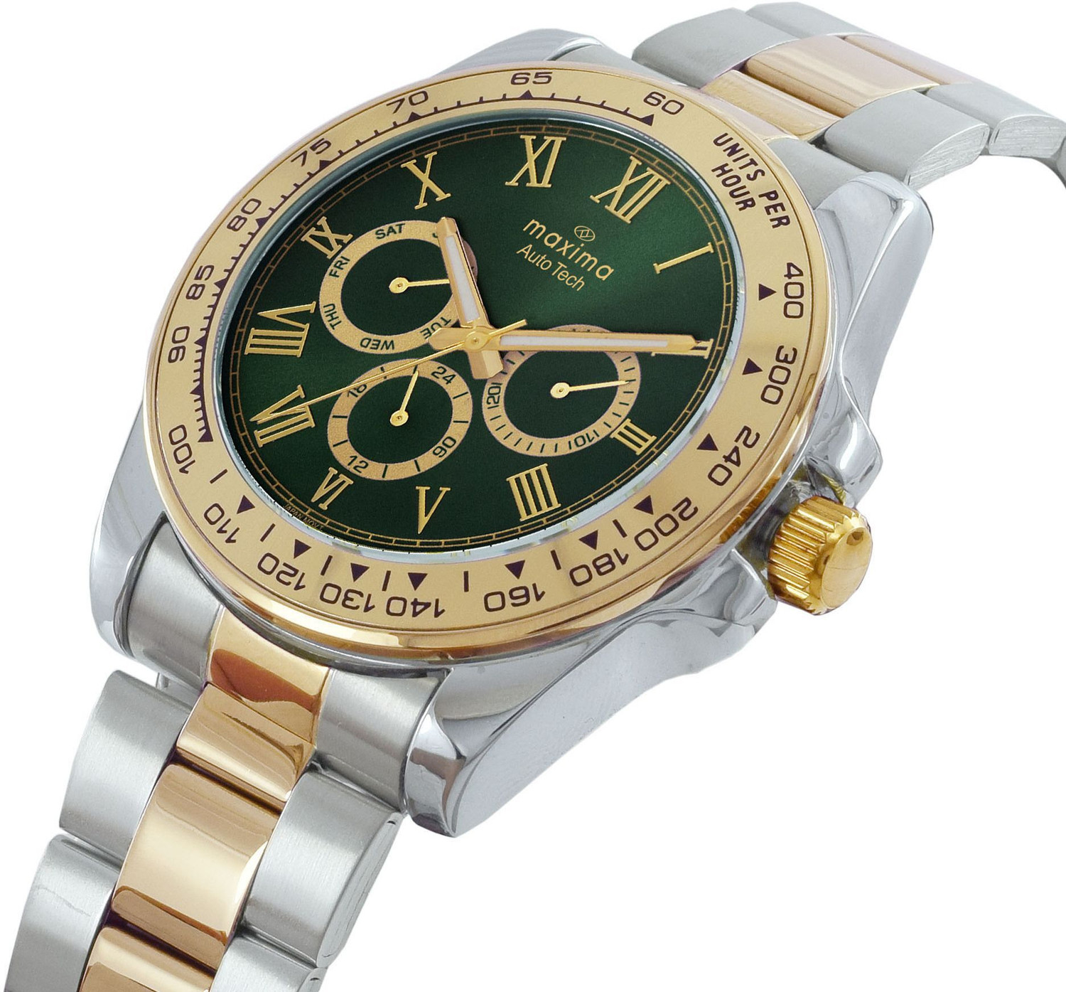 Image of MAXIMA 70782CMGT Auto Tech Collection Analog Watch - For Men