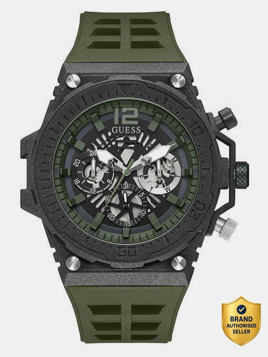 Image of GUESS Guess Analog Black Dial Men's Watch GW0325G2 Analog Watch - For Men