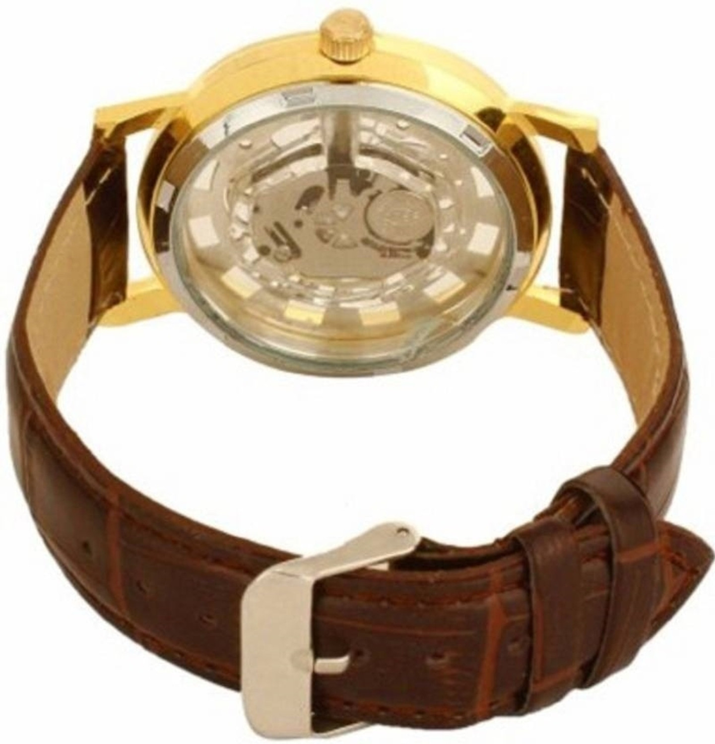 Image of Suvaniq Royal Heritage Executive Skeleton Design Quartz Watch Analog Watch - For Men
