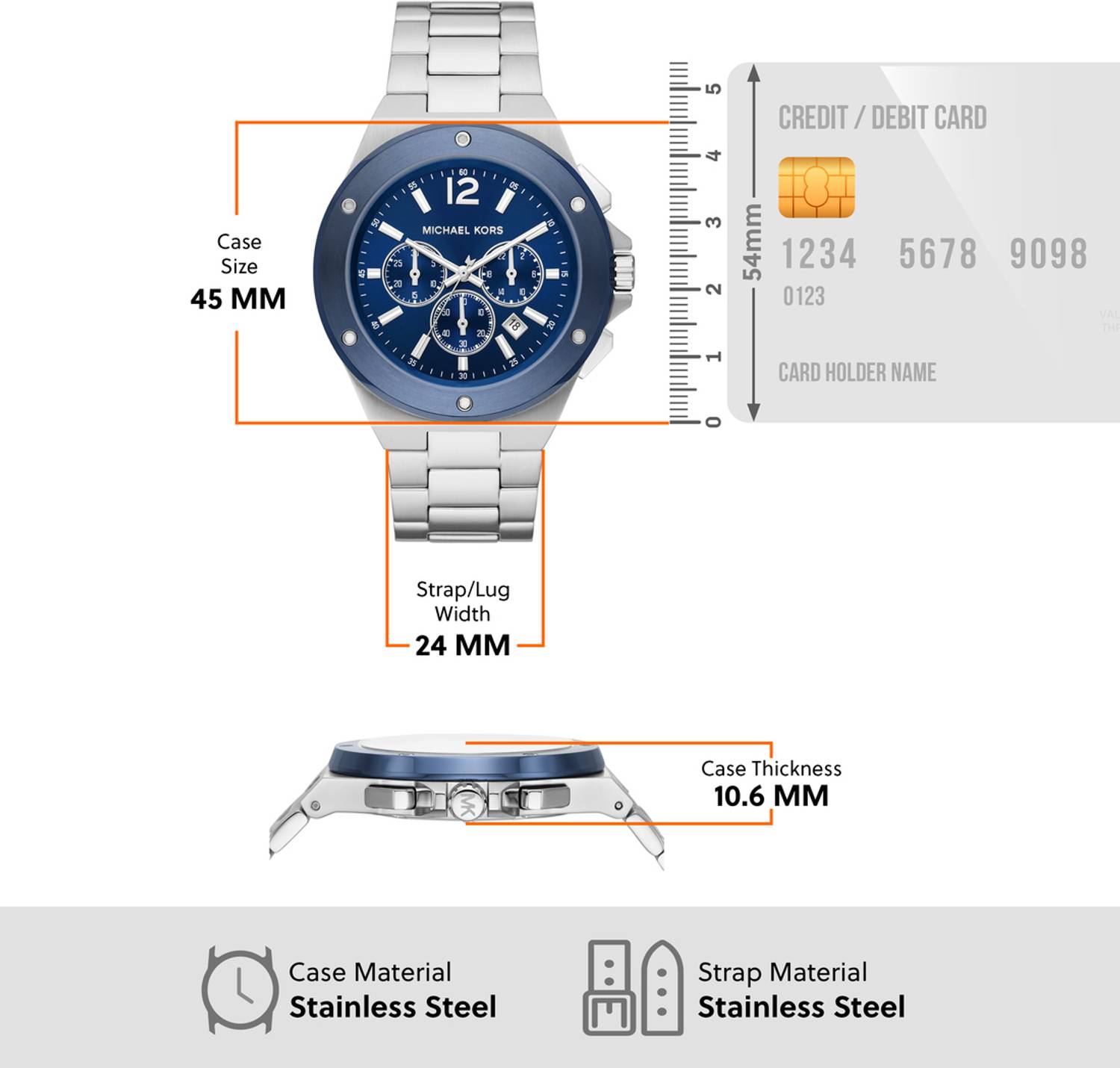 MICHAEL KORS Lennox Lennox Analog Watch - For Men - Buy MICHAEL