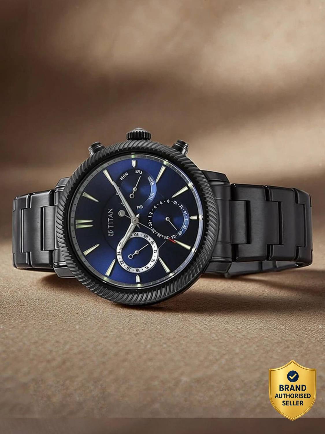 Titan Regallia Stellar Blue Dial Men's Watch - Image 1